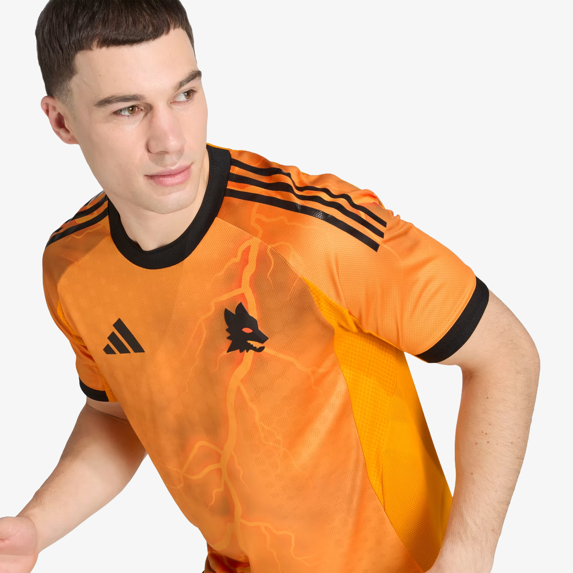 Maillot extérieur authentique AS Roma 2025/26 - Homme