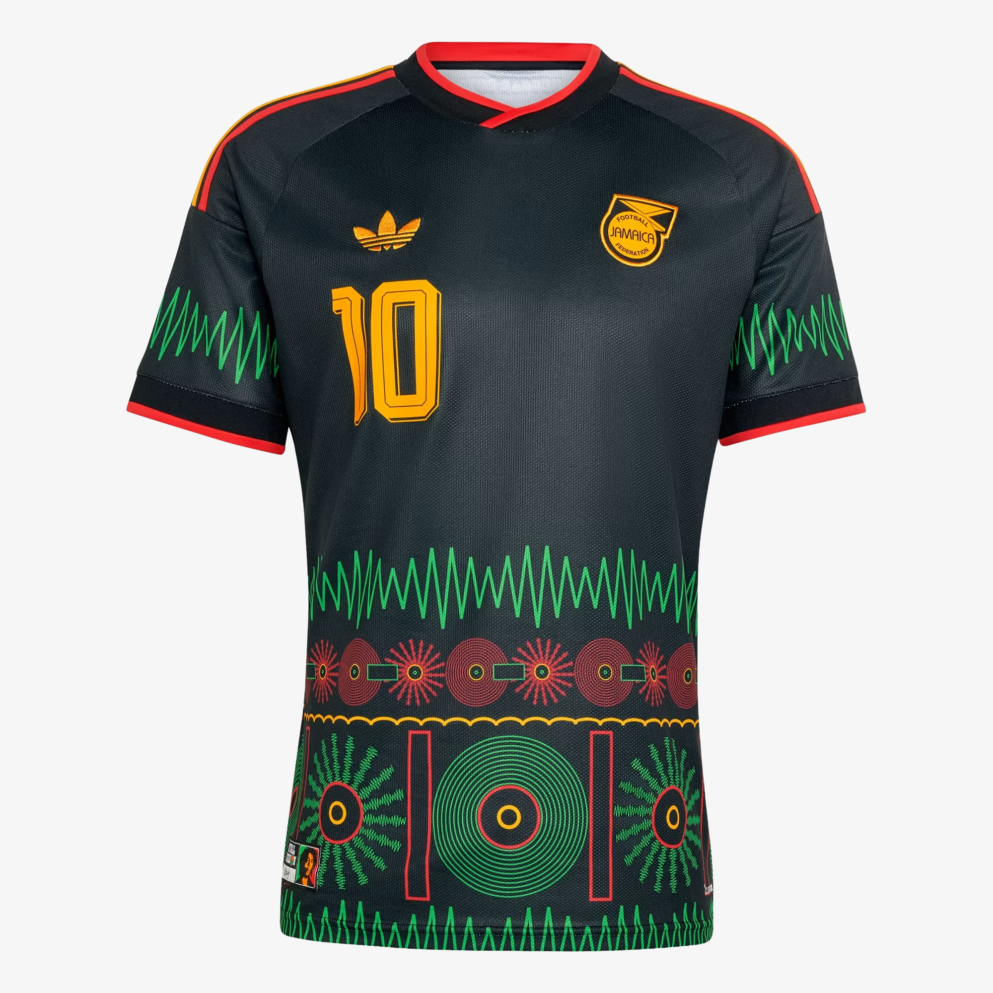 Maillot Jamaïque x Bob Marley Extérieur 2026 - Marley 10