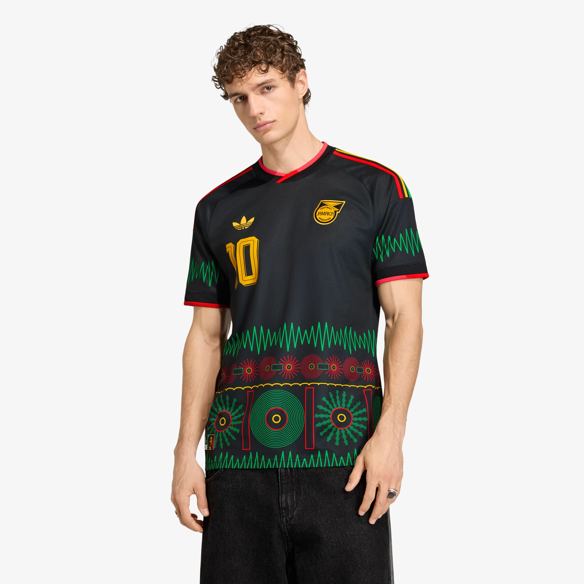 Camiseta Jamaica x Bob Marley Segunda Equipación 2026 - Marley 10