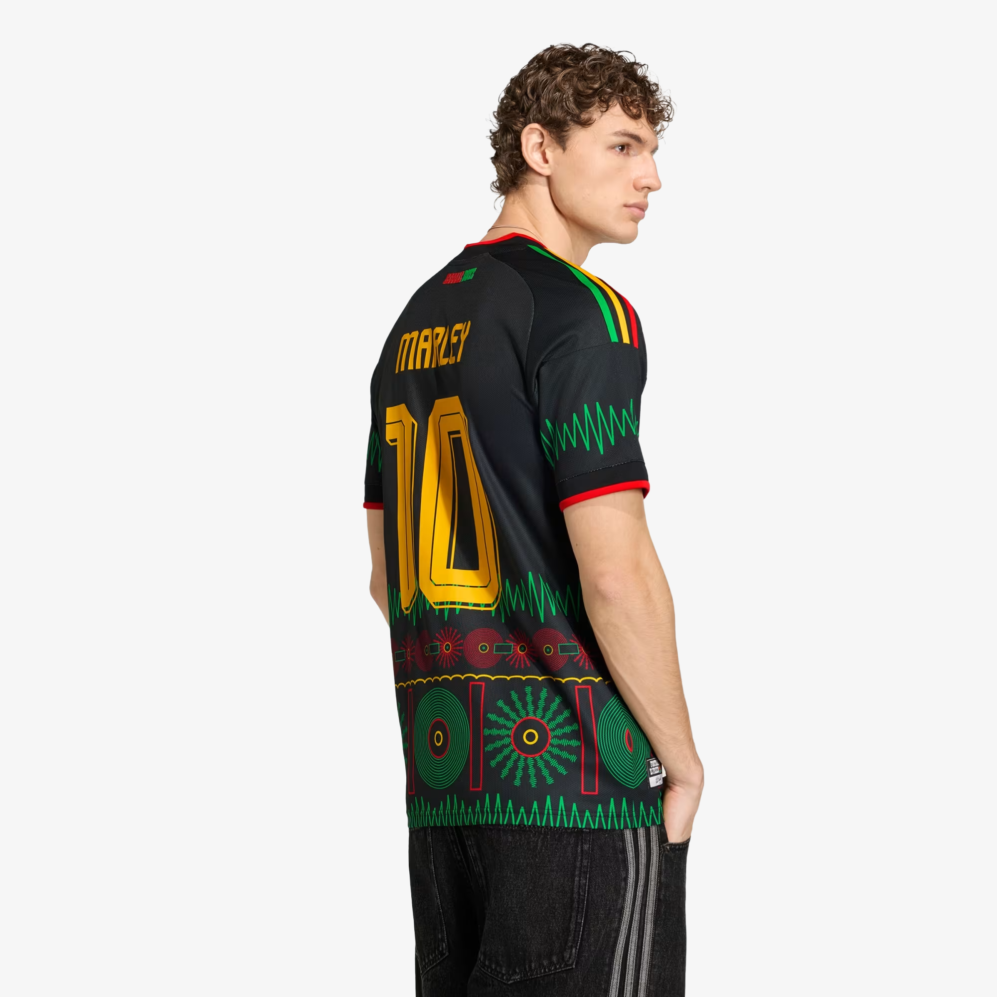 Camiseta Jamaica x Bob Marley Segunda Equipación 2026 - Marley 10