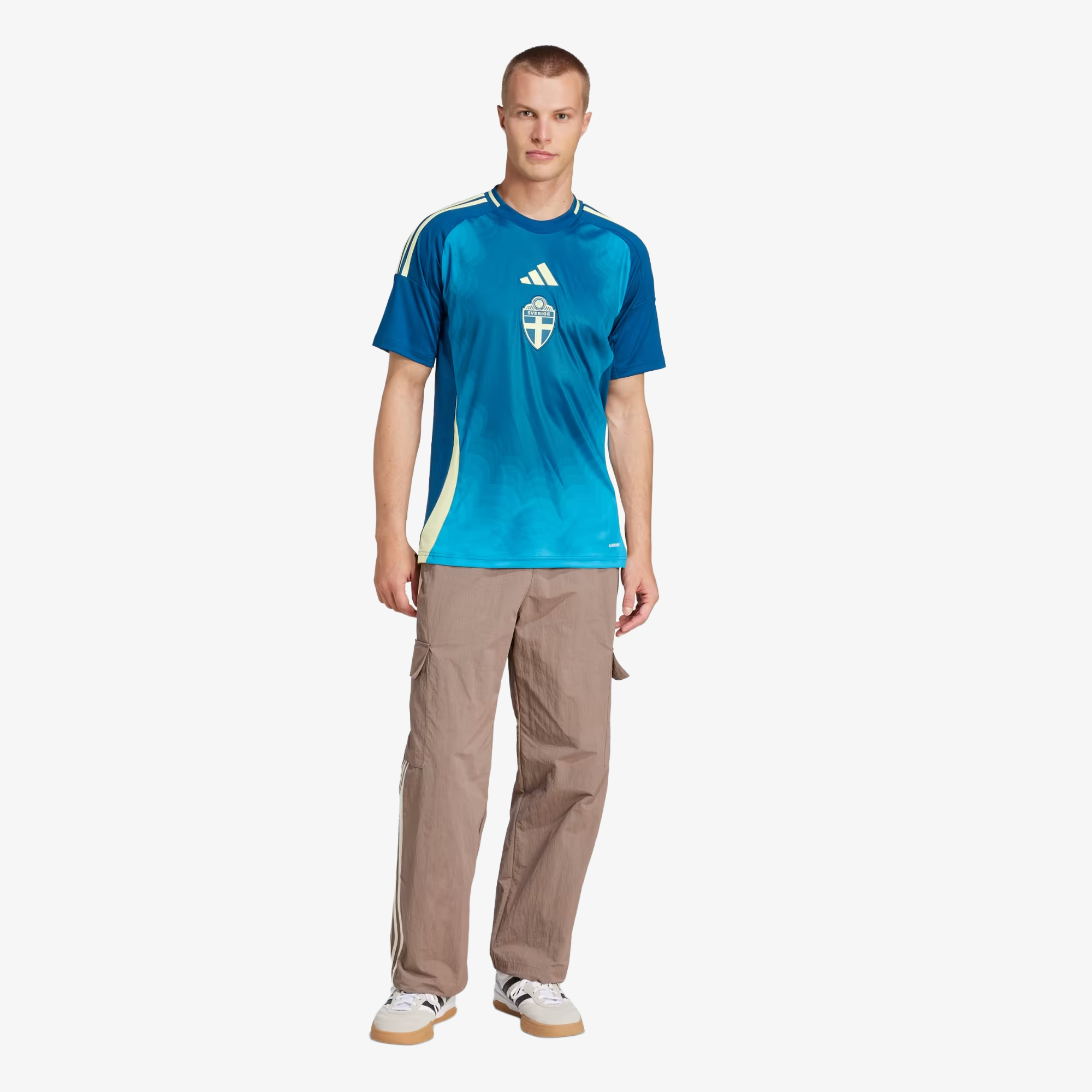 Camiseta Suecia Segunda Equipación Selección Femenina 2025 - Hombre