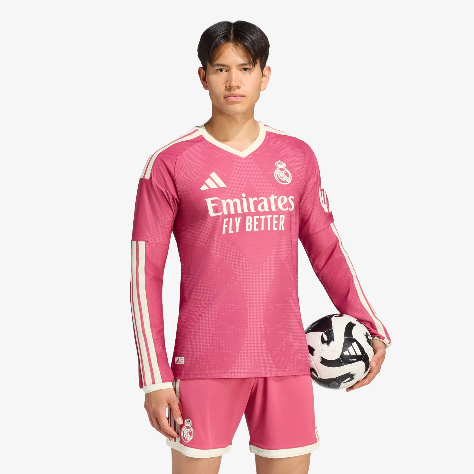 Real Madrid Authentisches Ausweichtrikot 2026/27 – Langarm