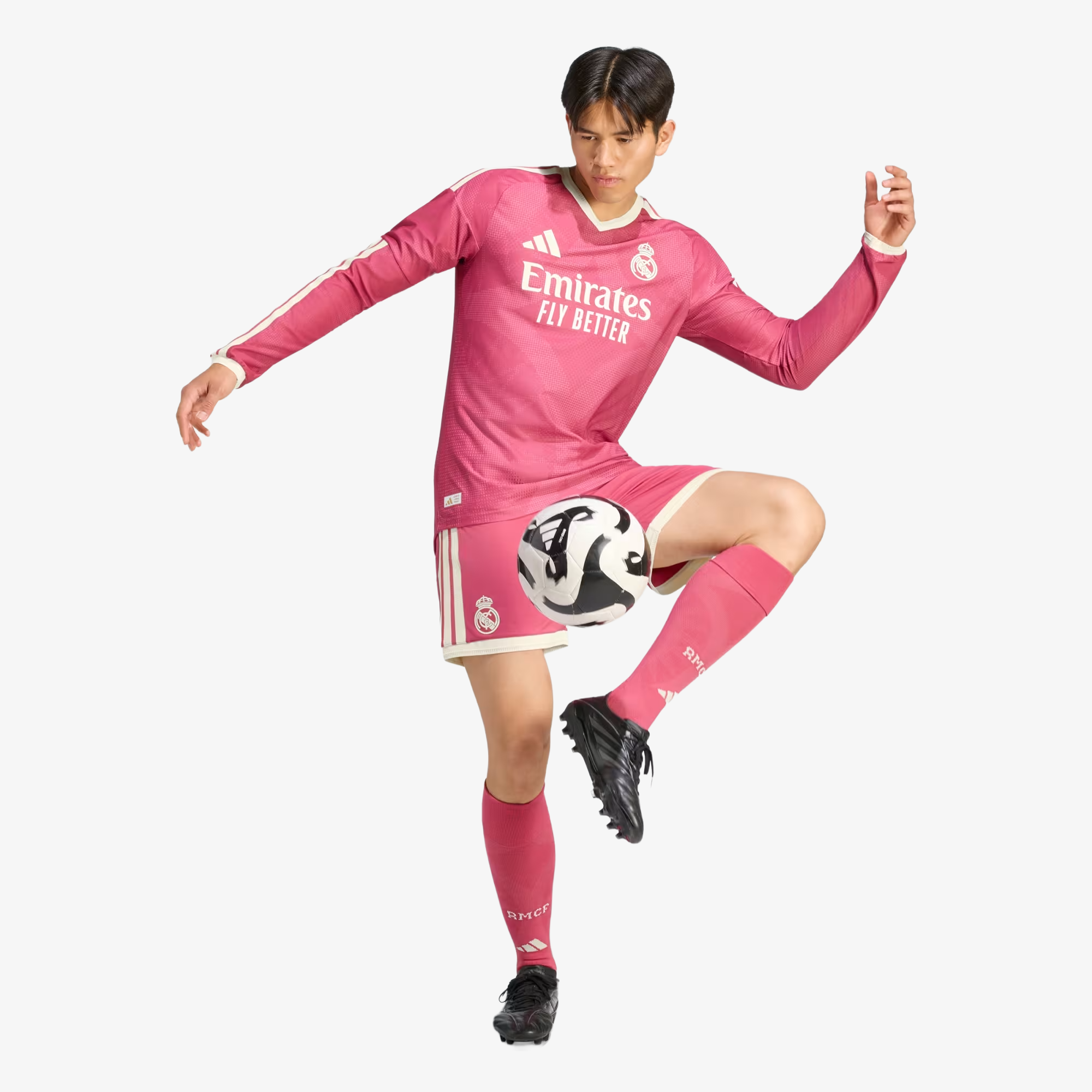 Real Madrid Authentisches Ausweichtrikot 2026/27 – Langarm