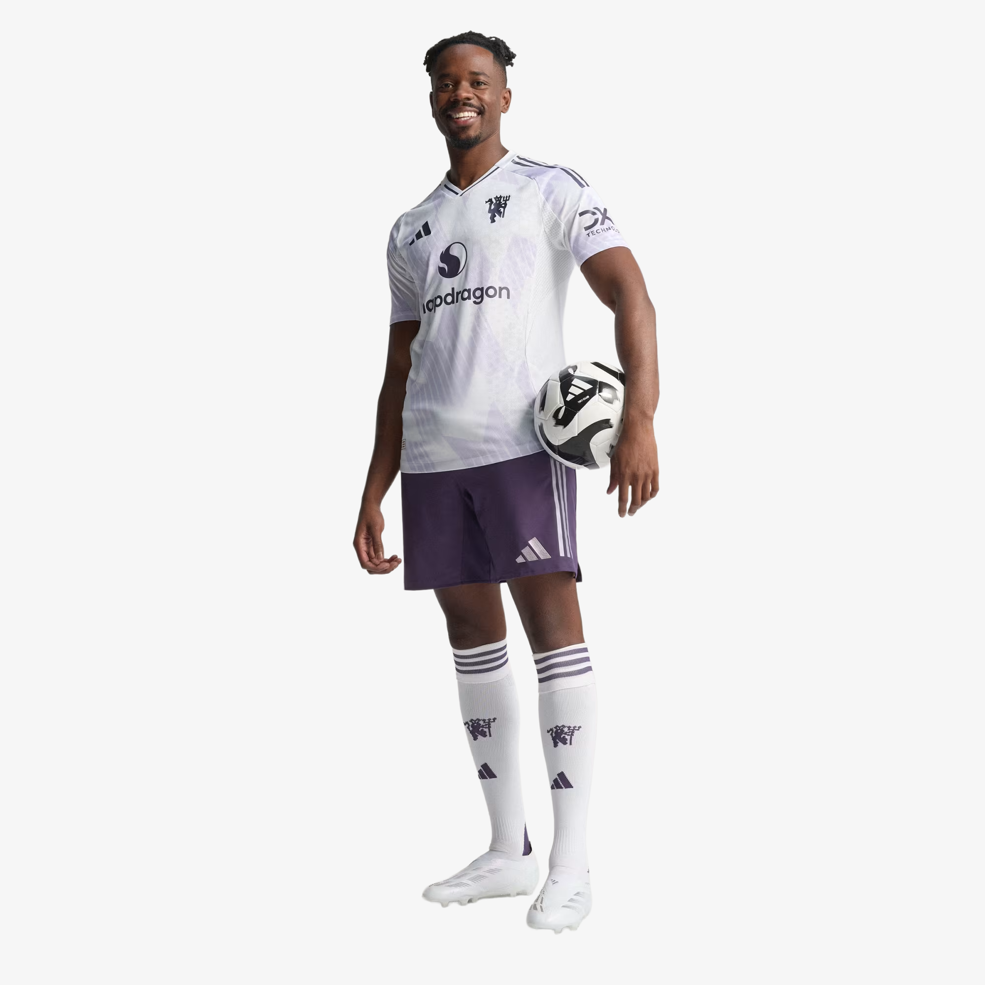 Camiseta Authentic Manchester United Segunda Equipación 2025/26 - Hombre
