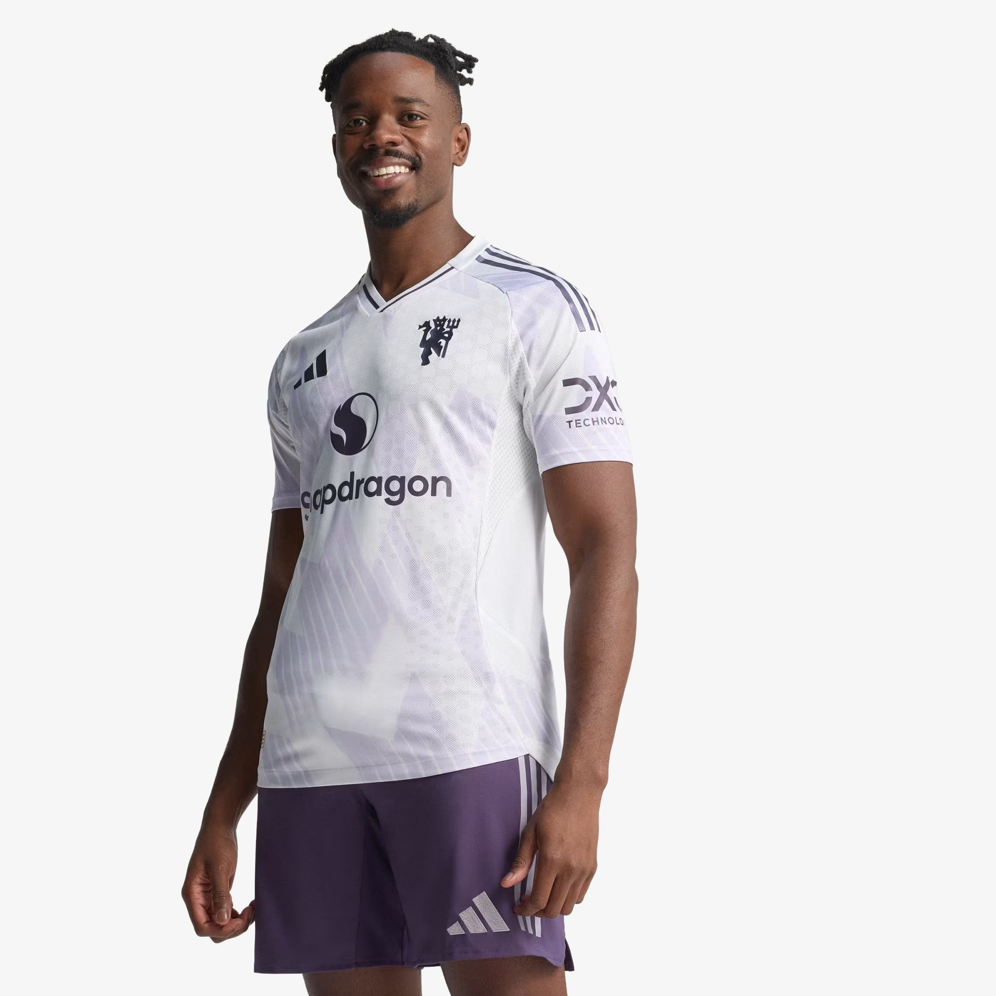 Camiseta Authentic Manchester United Segunda Equipación 2025/26 - Hombre