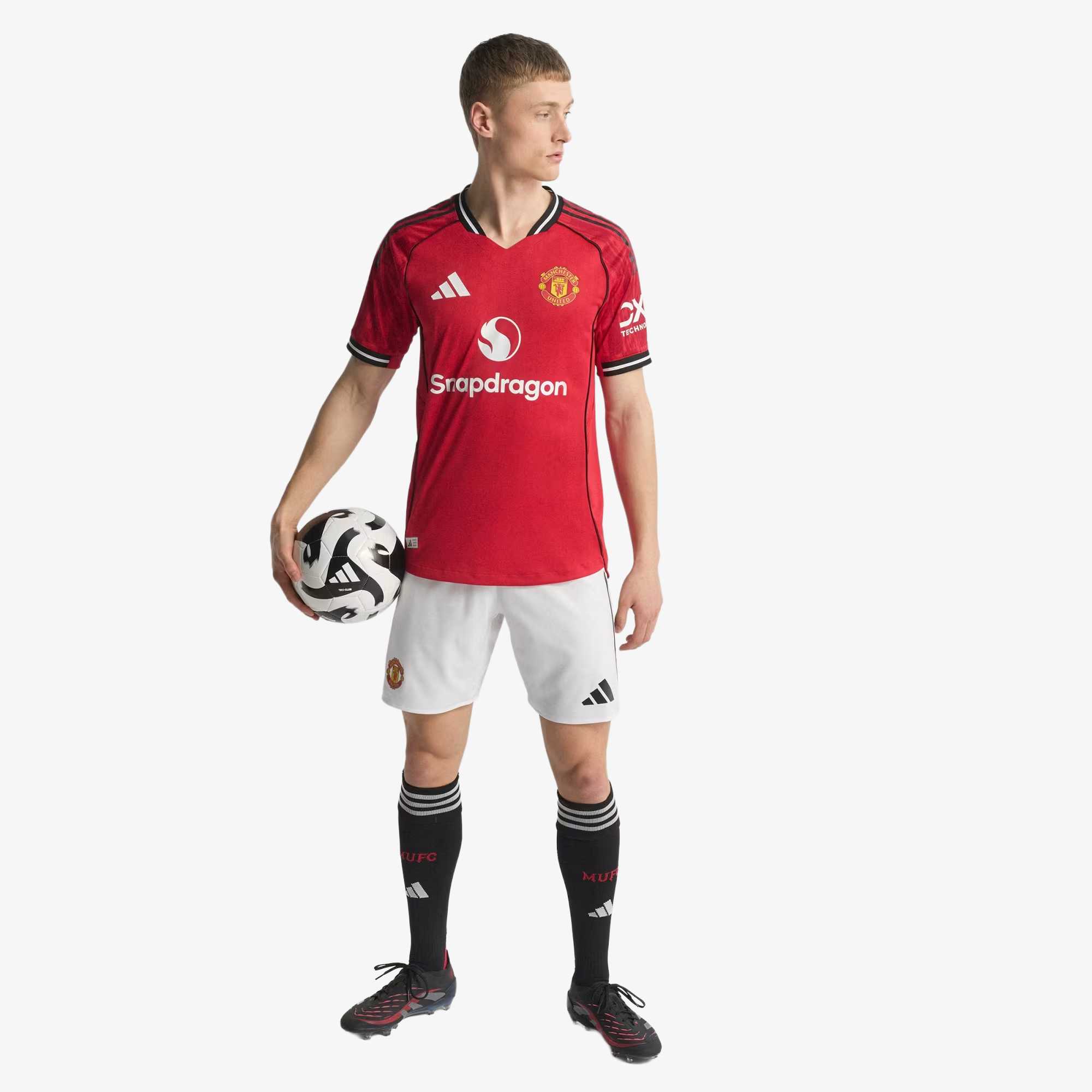 Camiseta Authentic Manchester United Primera Equipación 2025/26 - Hombre