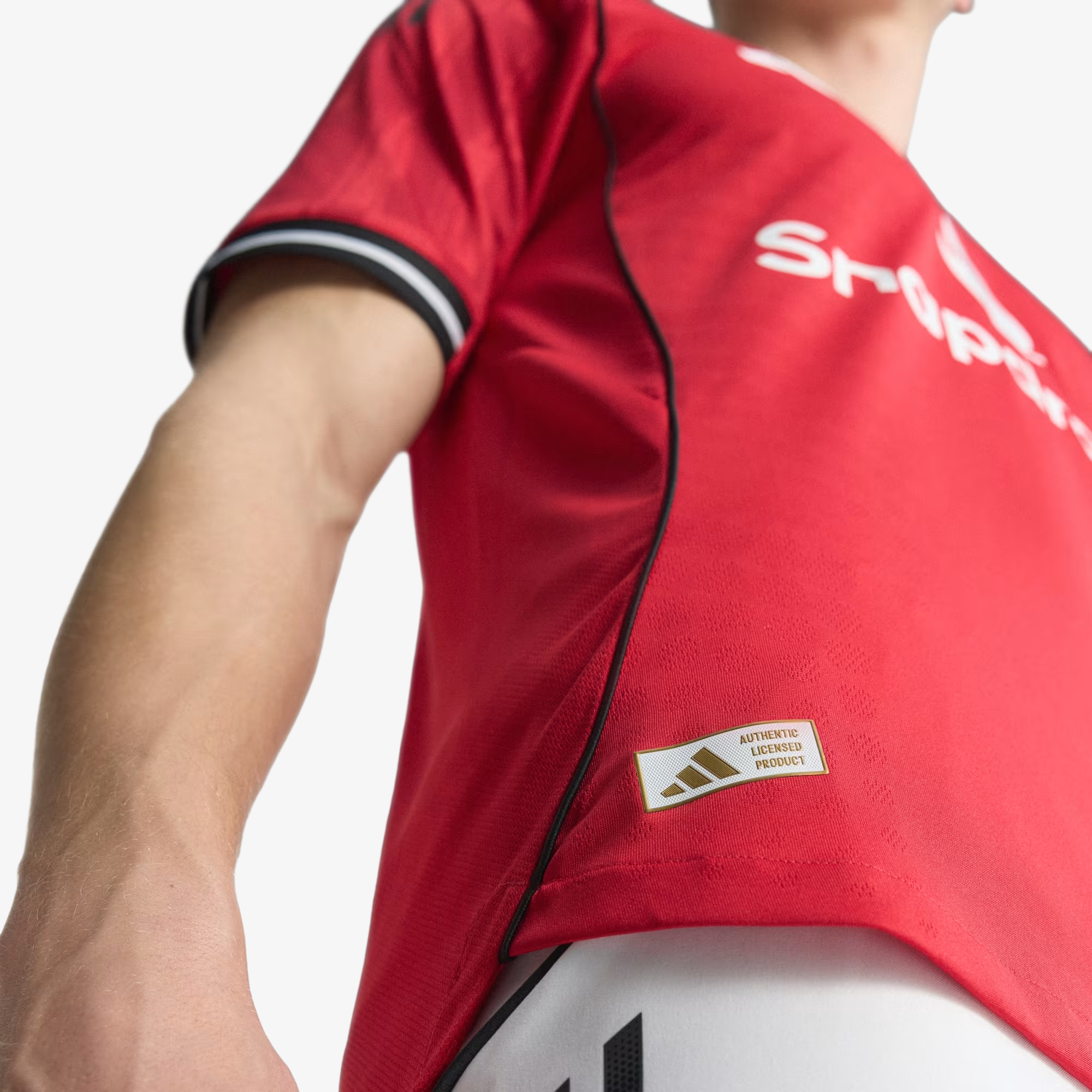 Camiseta Authentic Manchester United Primera Equipación 2025/26 - Hombre