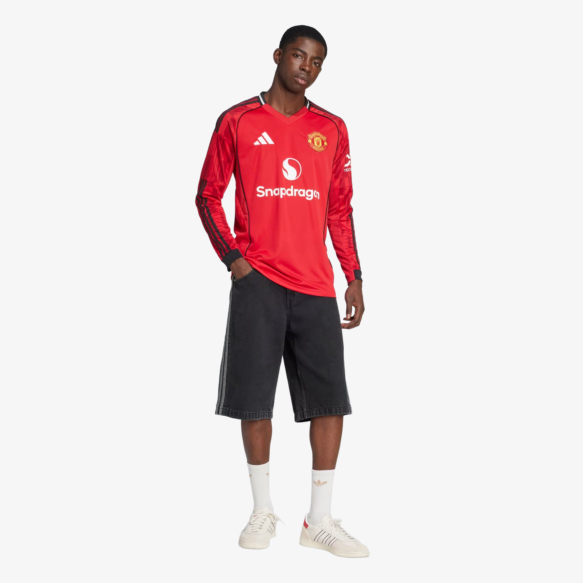 Camiseta Manchester United Primera Equipación 2025/26 - Manga Larga