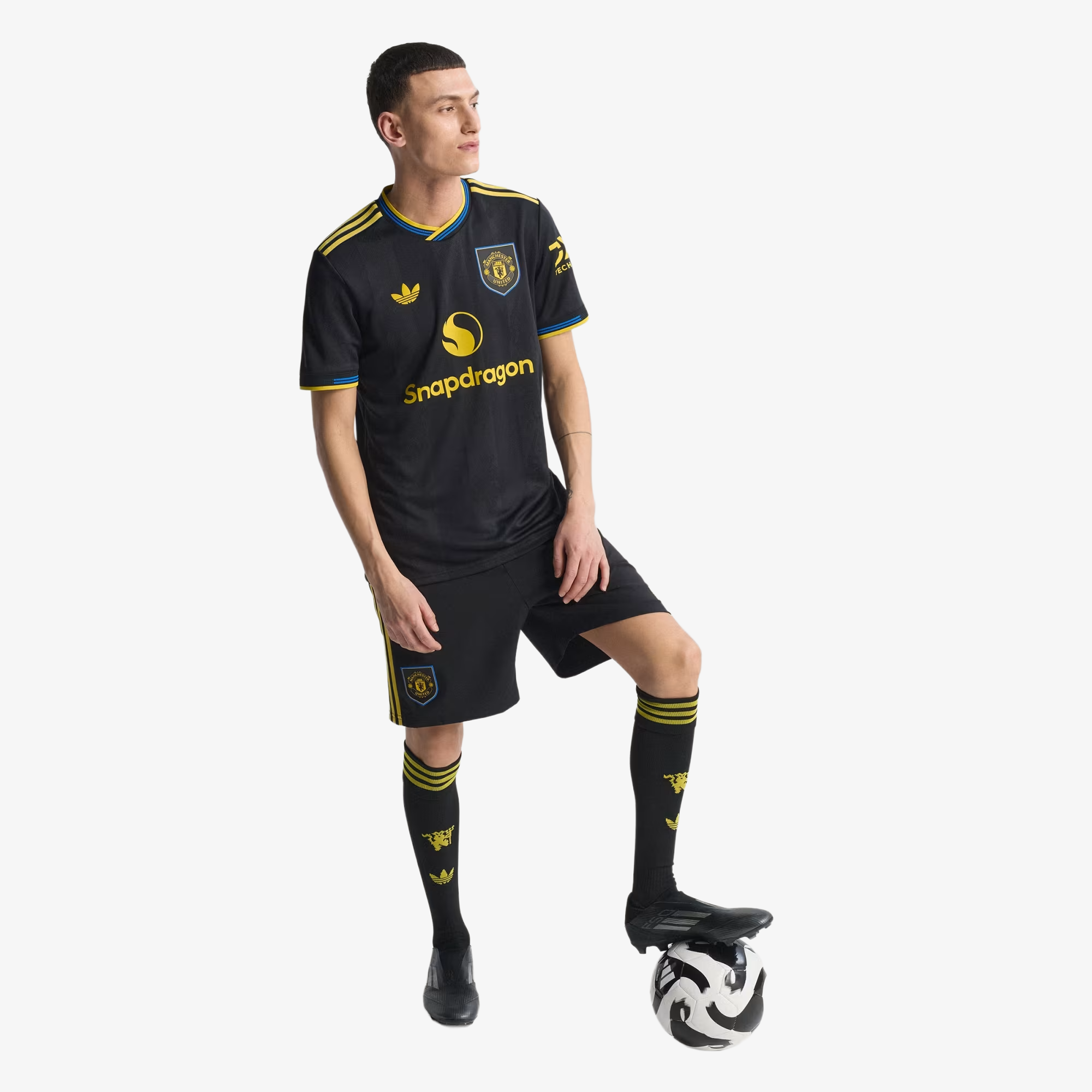Camiseta Authentic Manchester United Tercera Equipación 2025/26 - Hombre