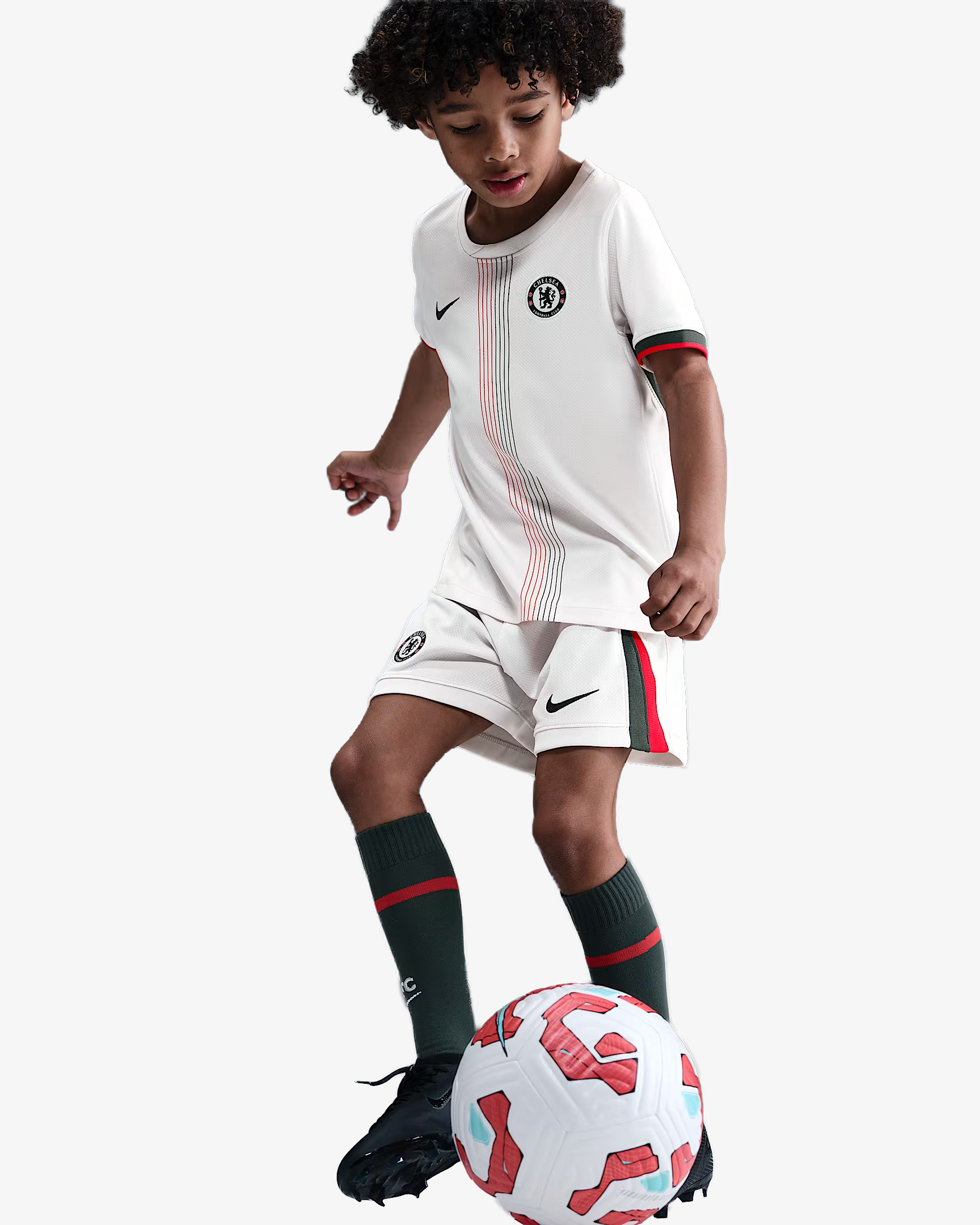 Conjunto Niños Chelsea segunda Equipación 2025/26