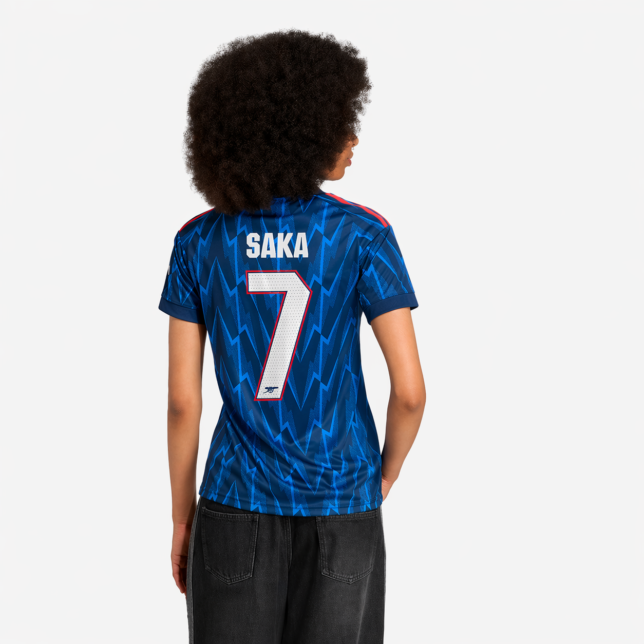 Camiseta Mujer Arsenal Segunda Equipación 2025/26 - Saka #7