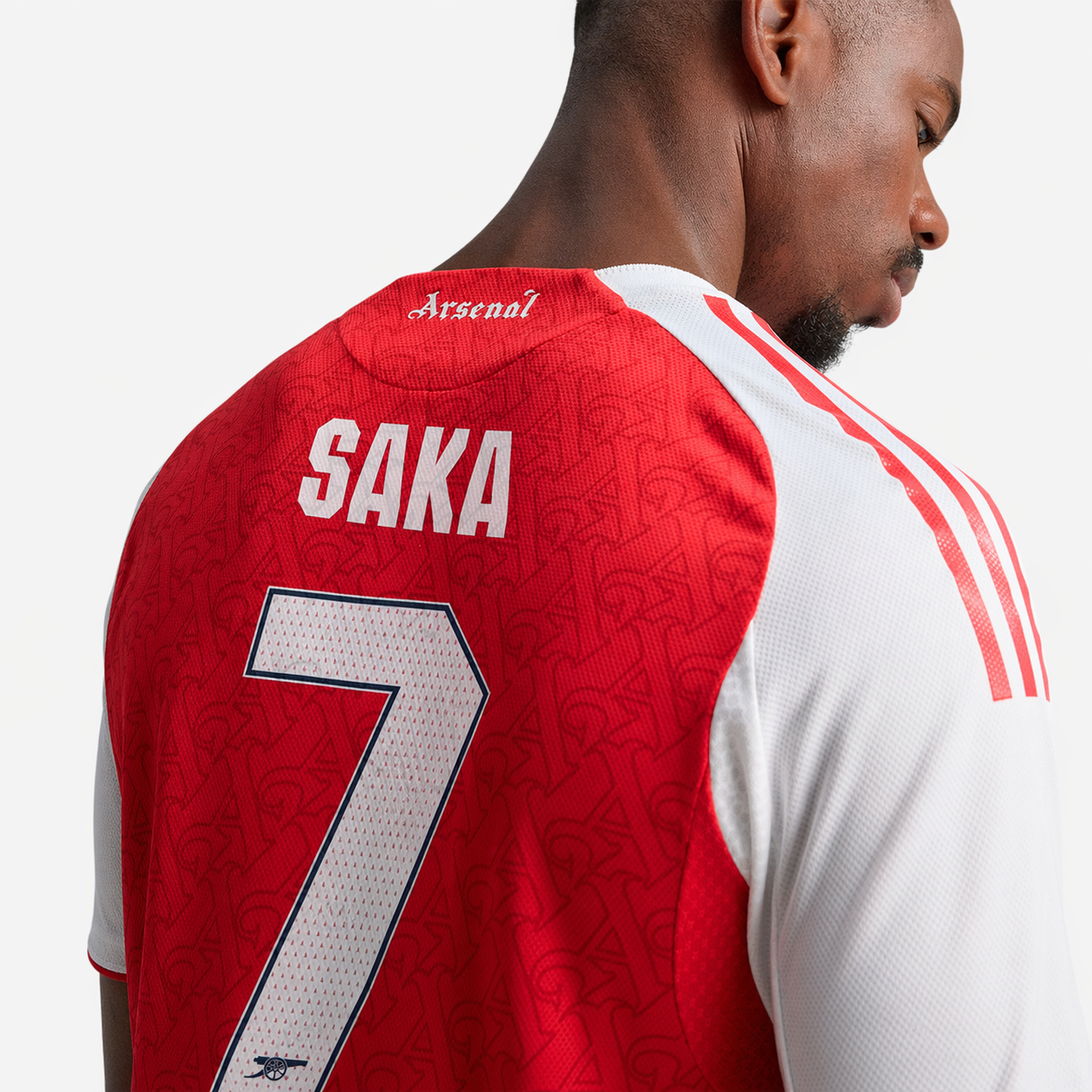 Maglia autentica dell'Arsenal Home 2025/26 - Saka #7
