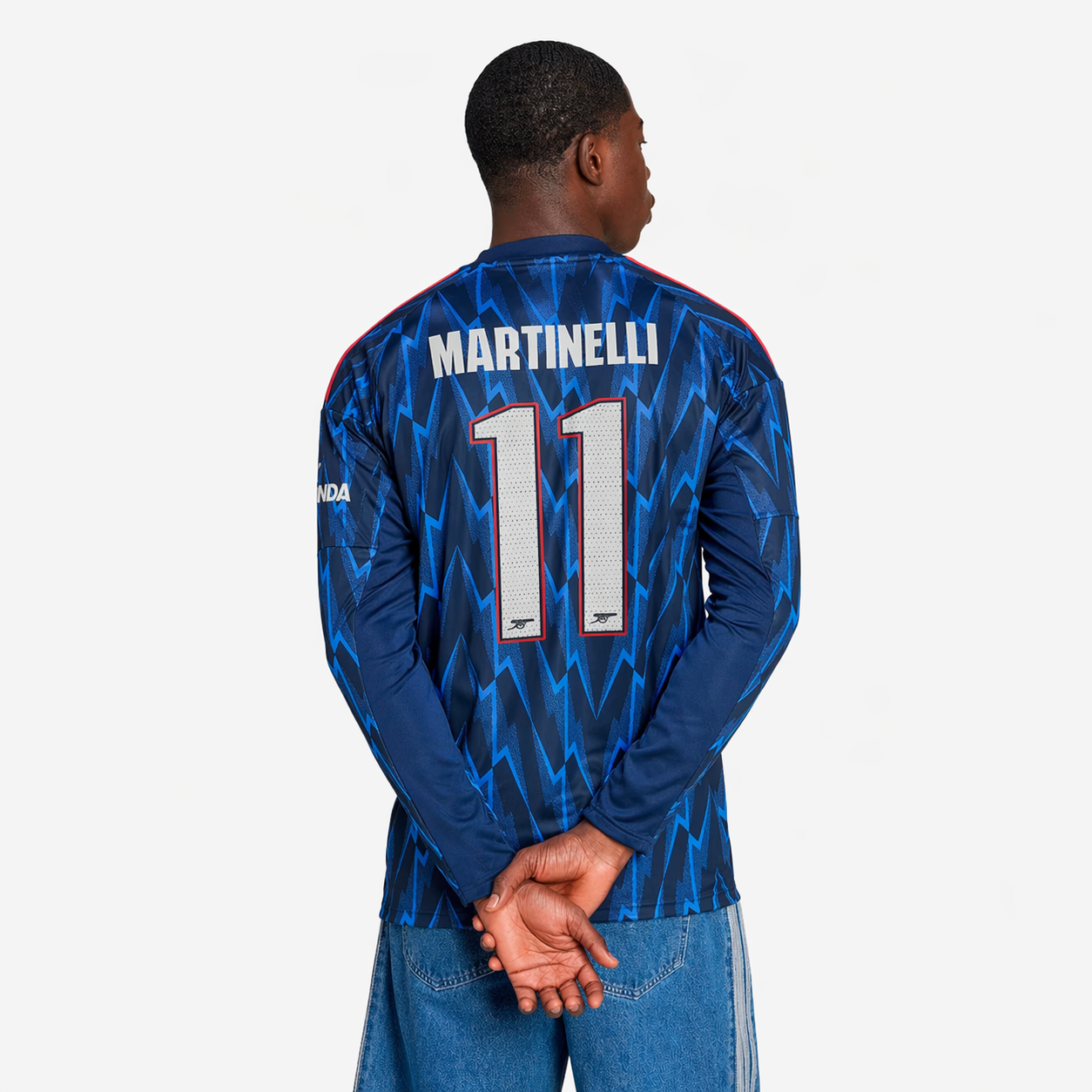 Camiseta Manga Larga Arsenal Segunda Equipación 2025/26 - Martinelli #11