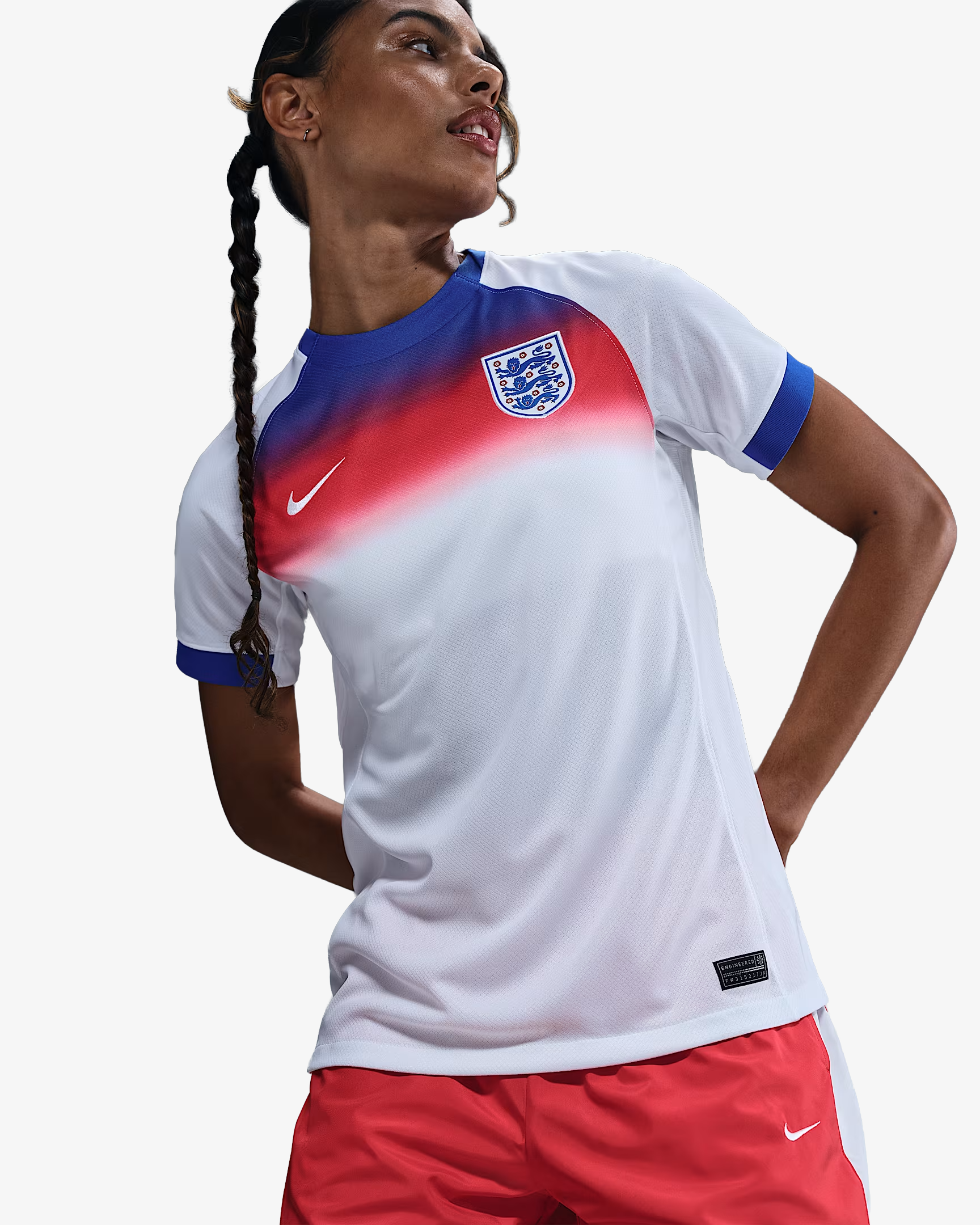 Camiseta Inglaterra Primera Equipación 2025/26 - Mujer