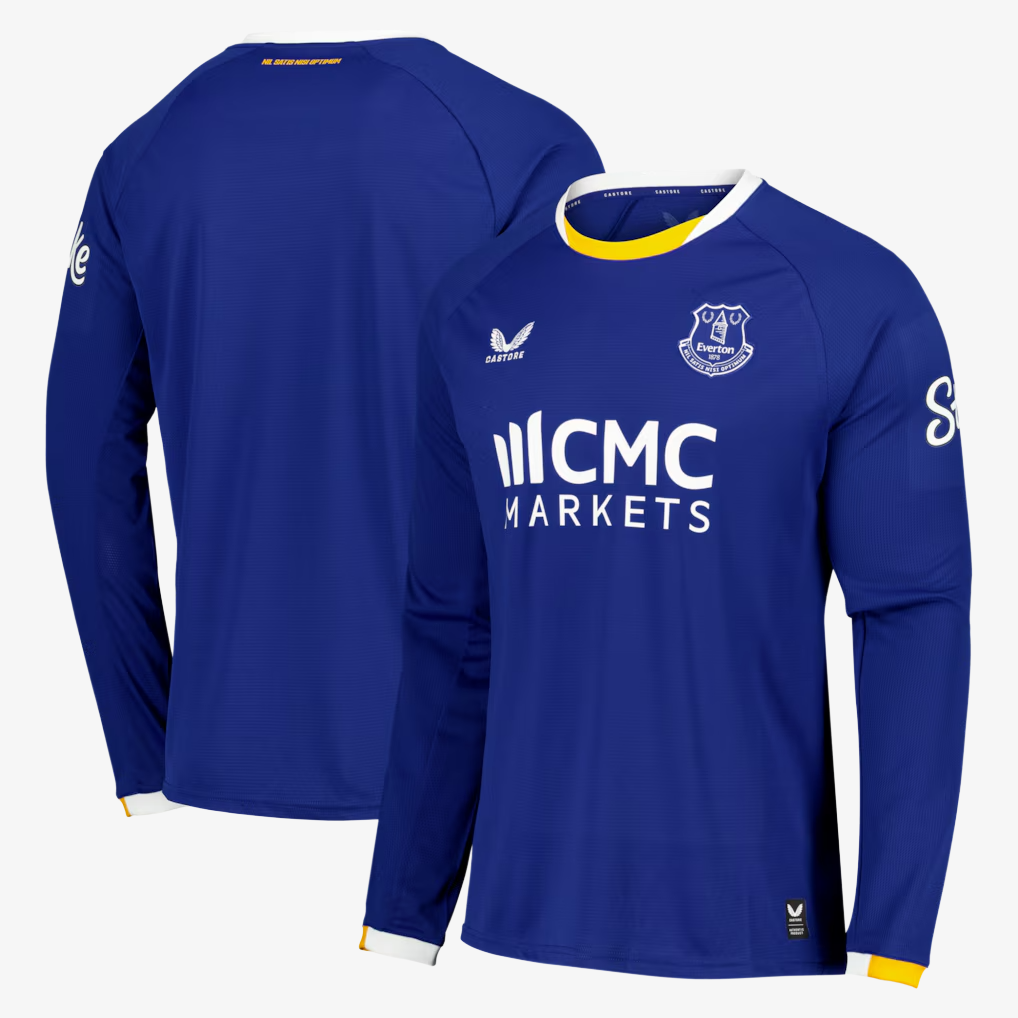 Everton Maillot Domicile 2026/27 - Manches Longues
