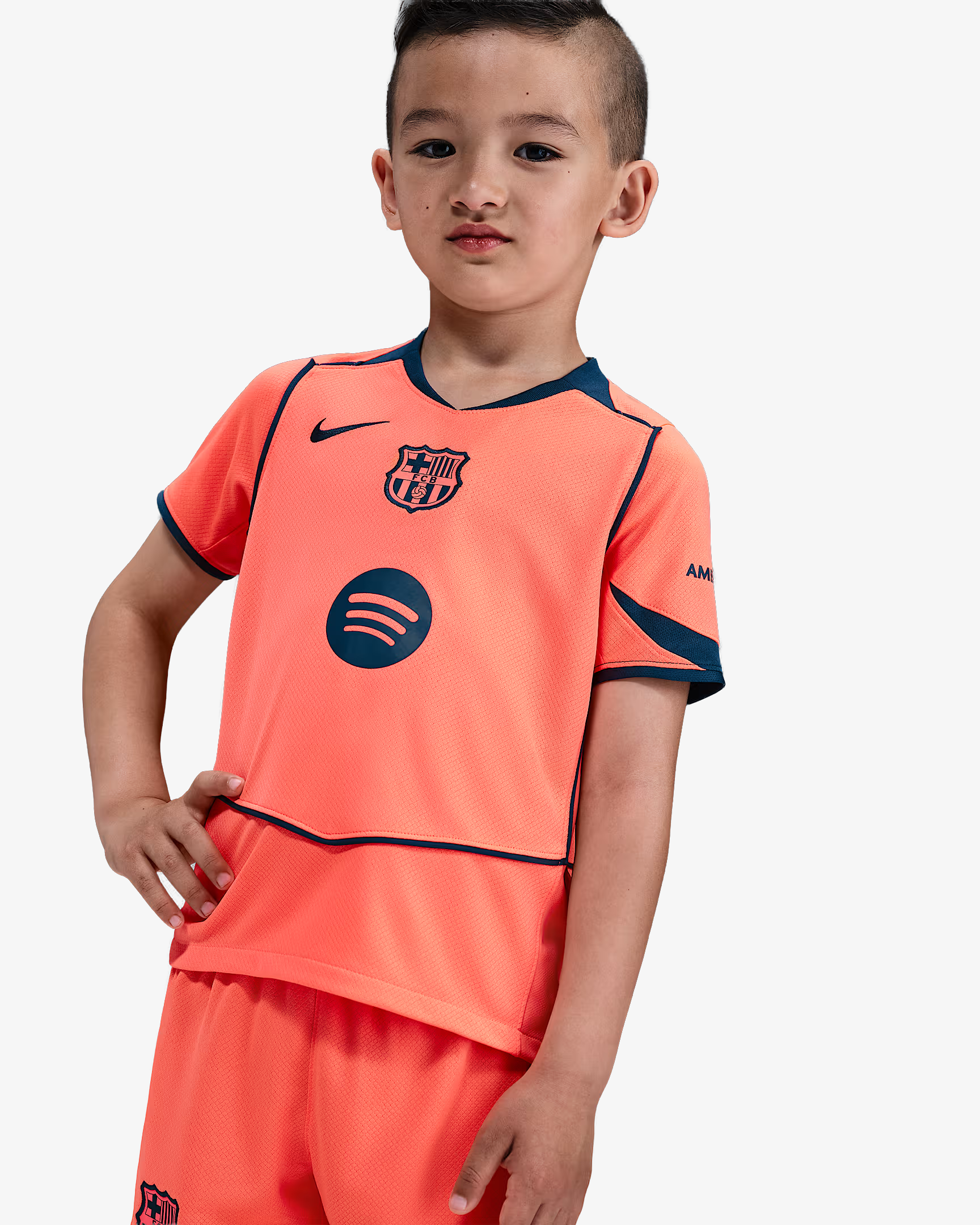 Barcelona Kids' Third Kit 2025/26