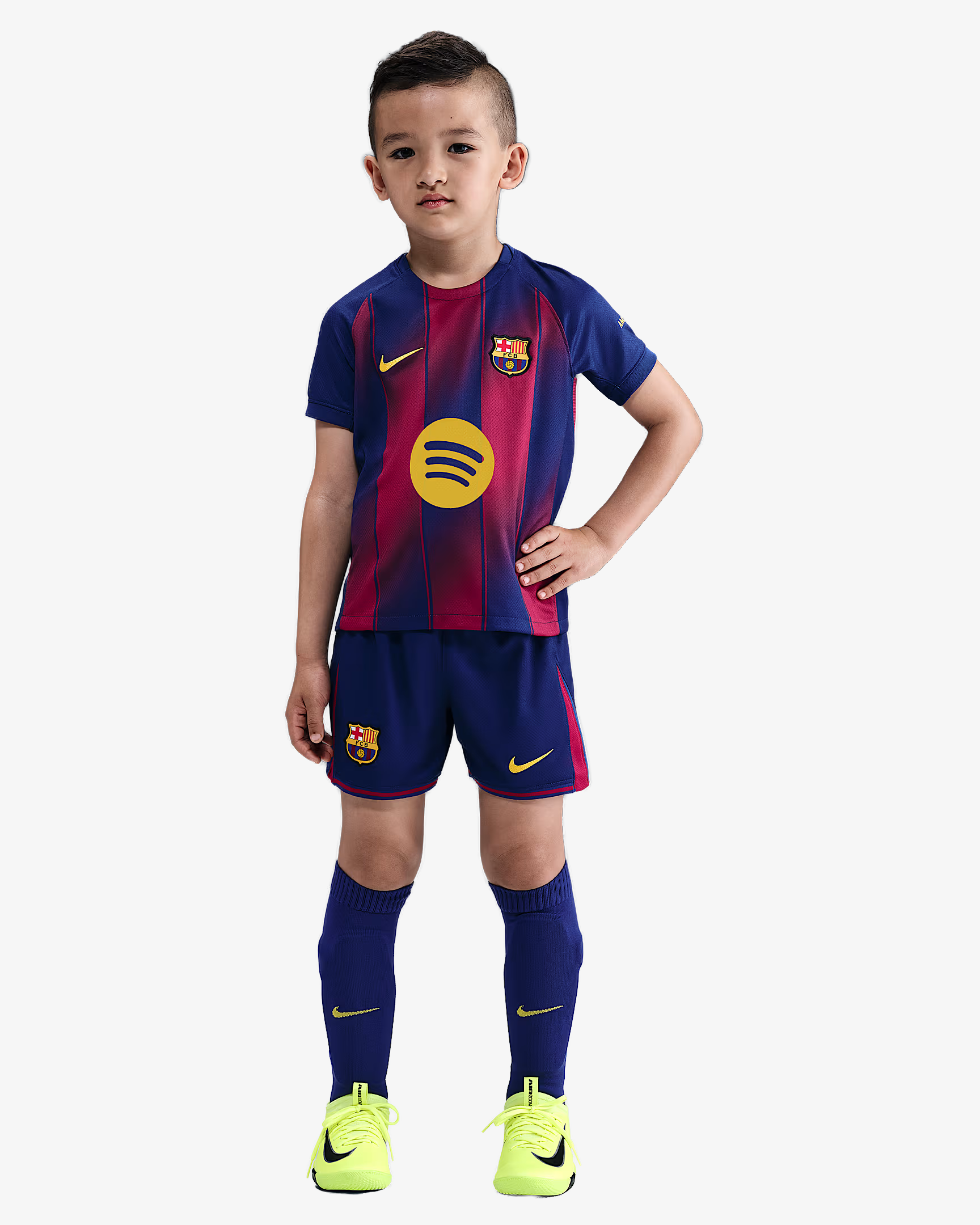 Barcelona Primeira Kit 2025/26 Kids' Set