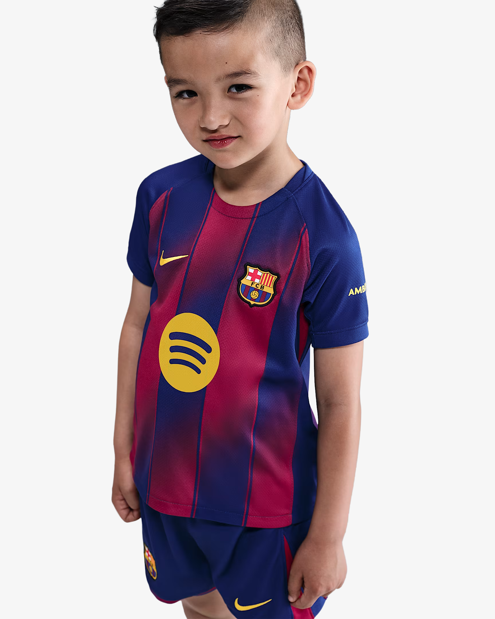 Barcelona Primeira Kit 2025/26 Kids' Set