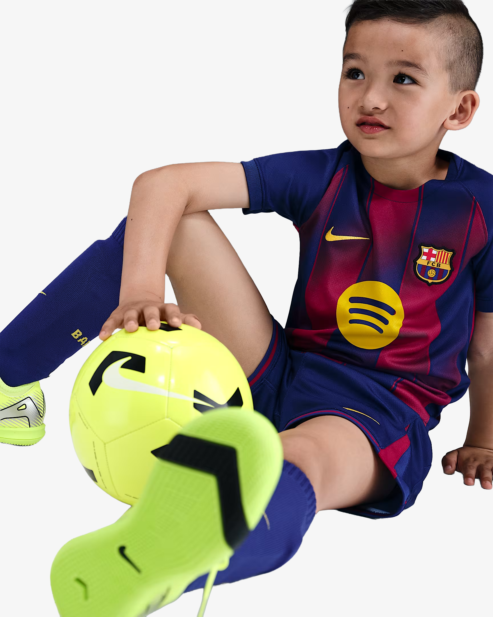 Barcelona Primeira Kit 2025/26 Kids' Set