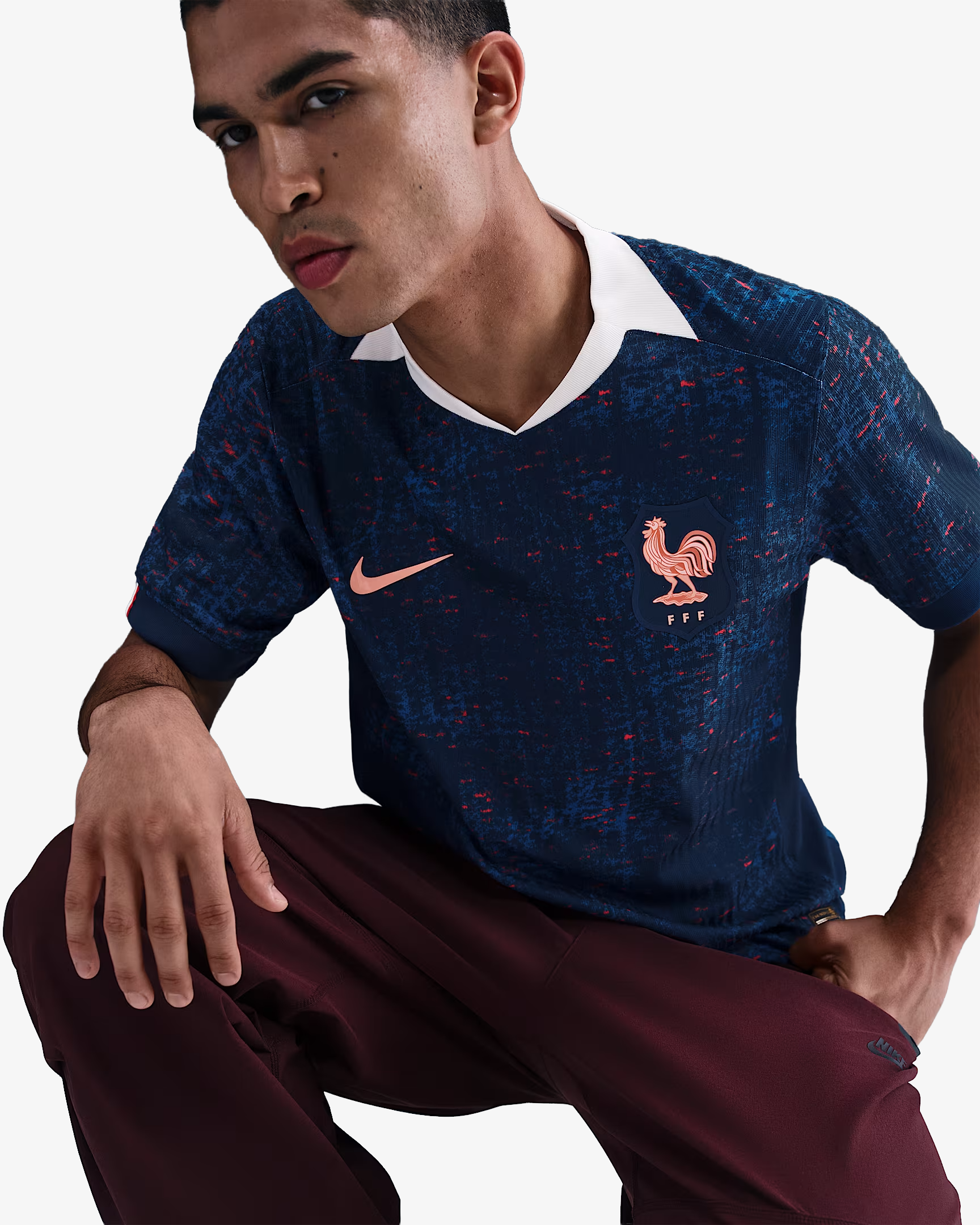 Camiseta Authentic Francia Primera Equipación 2025/26 - Hombre