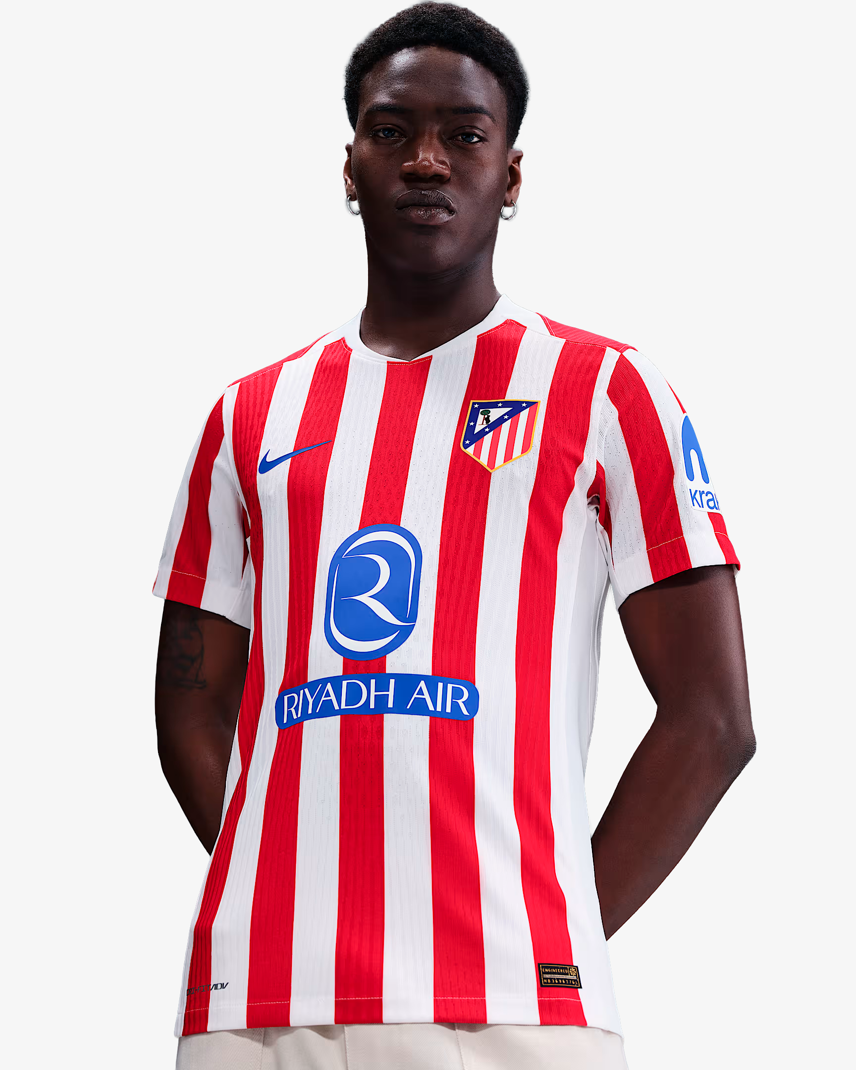 Camiseta Authentic Atlético de Madrid Primera Equipación 2025/26 - Hombre
