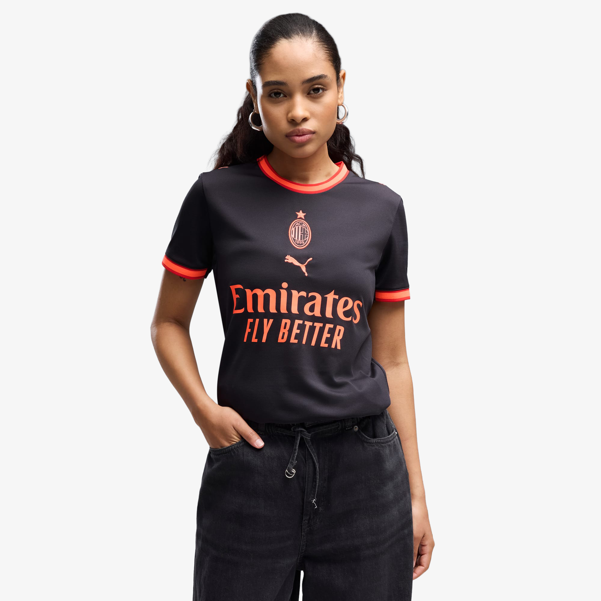 Terceira camisa do AC Milan 2026/27 - Feminino