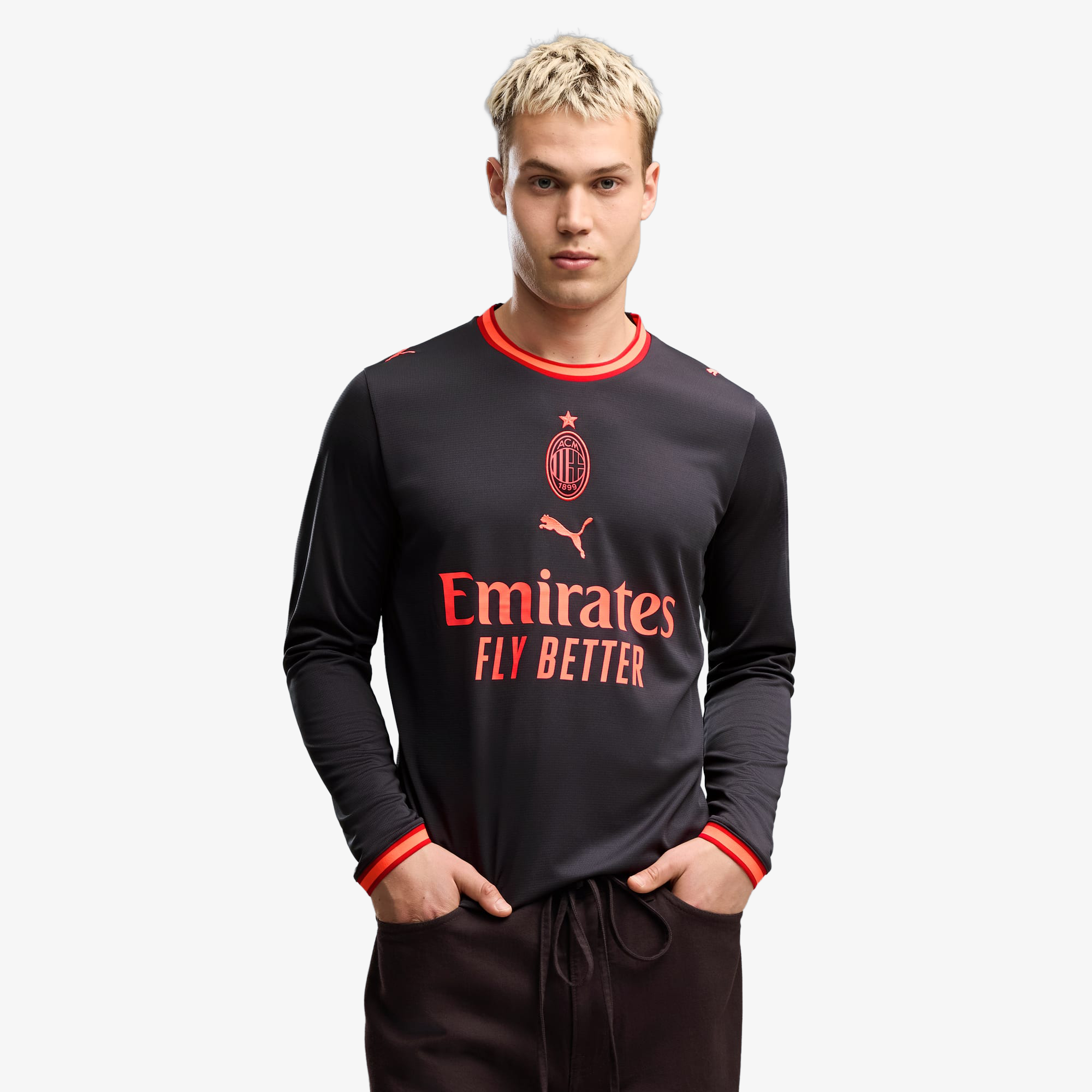 Camiseta AC Milan Tercera Equipación 2026/27 - Manga Larga