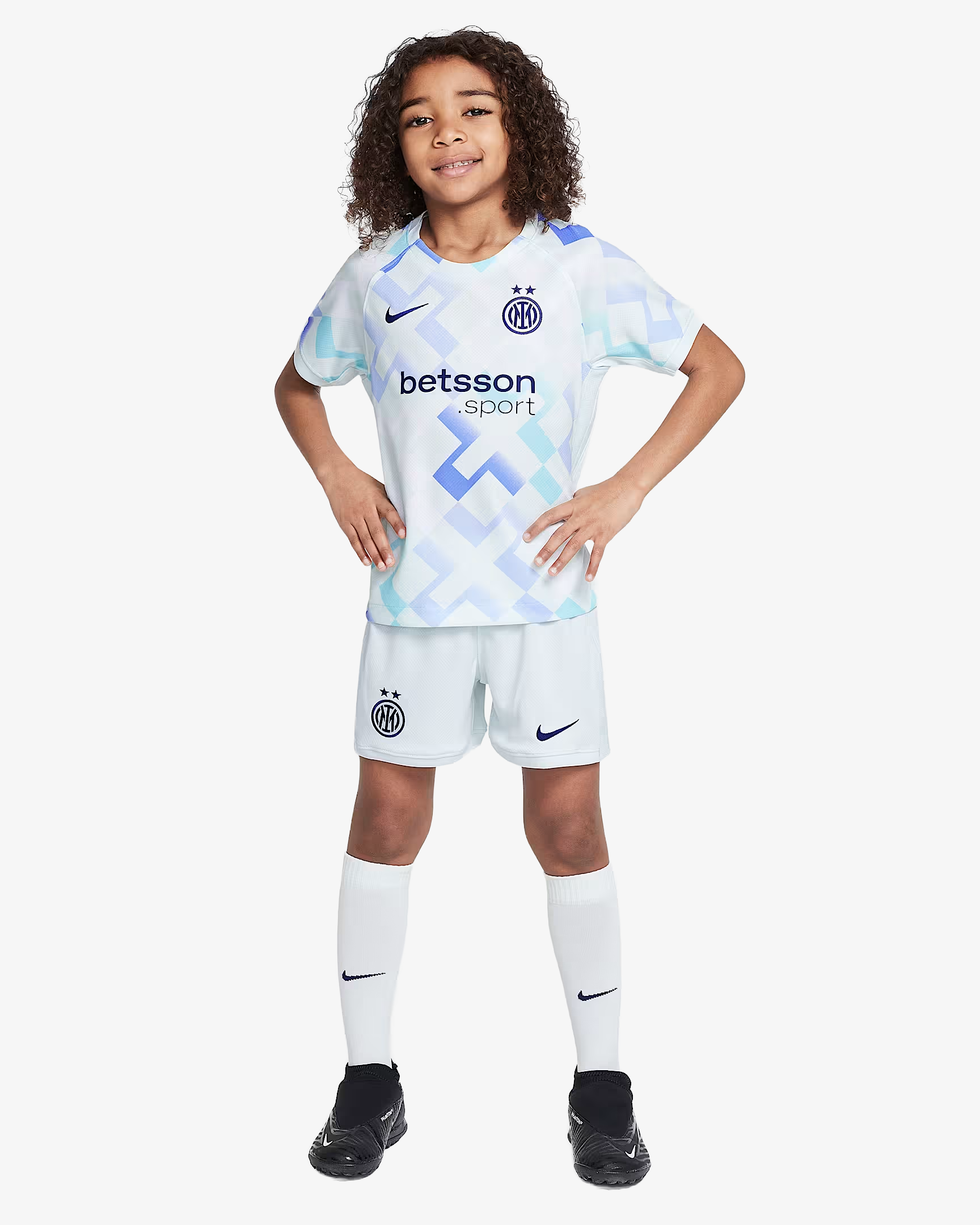 Conjunto Niños Inter de Milán Segunda Equipación 2025/26