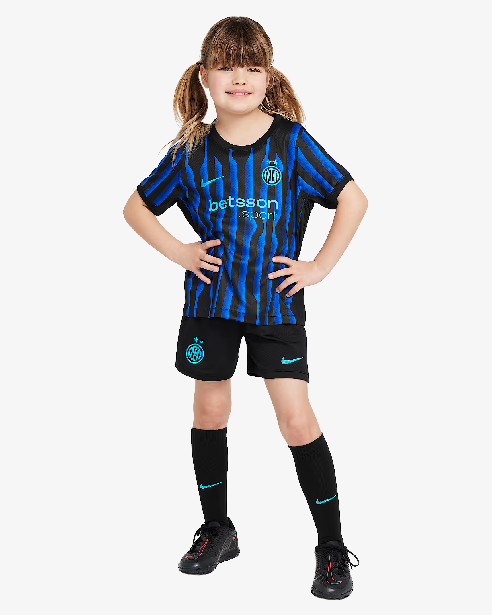 Conjunto Niños Inter de Milán Primera Equipación 2025/26