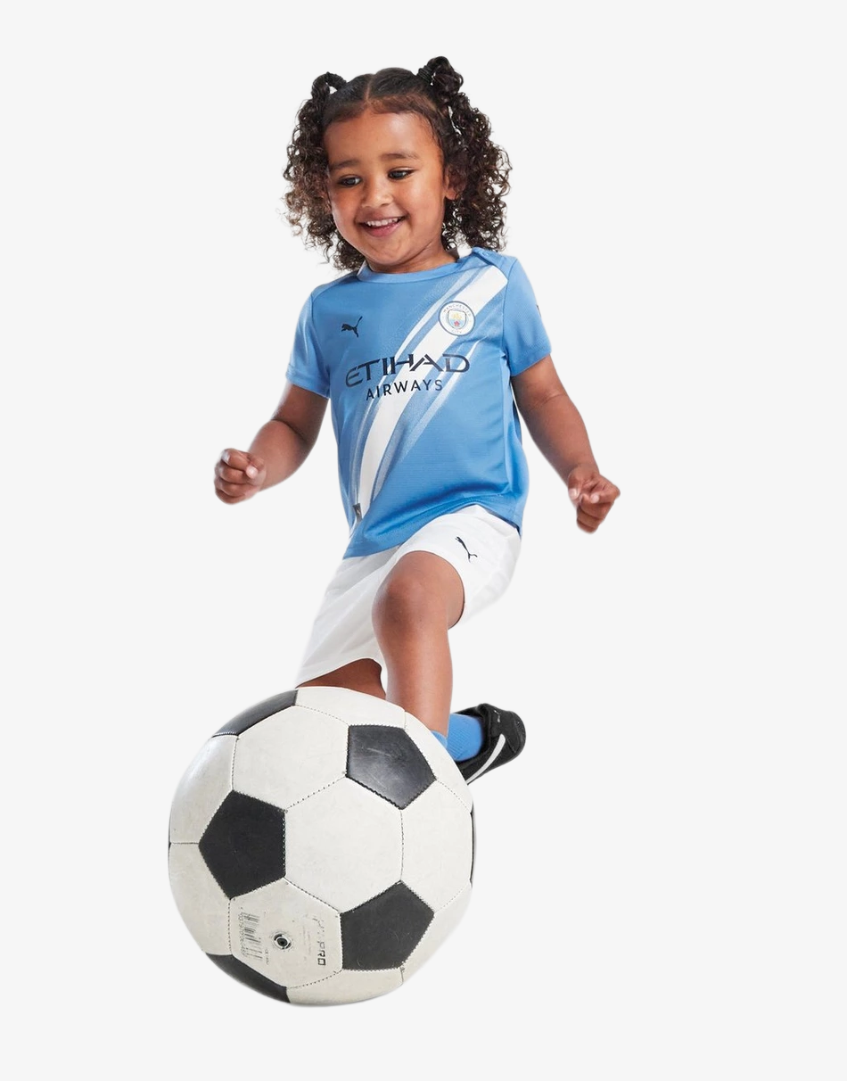 Conjunto Niños Manchester City Primera Equipación 2025/26