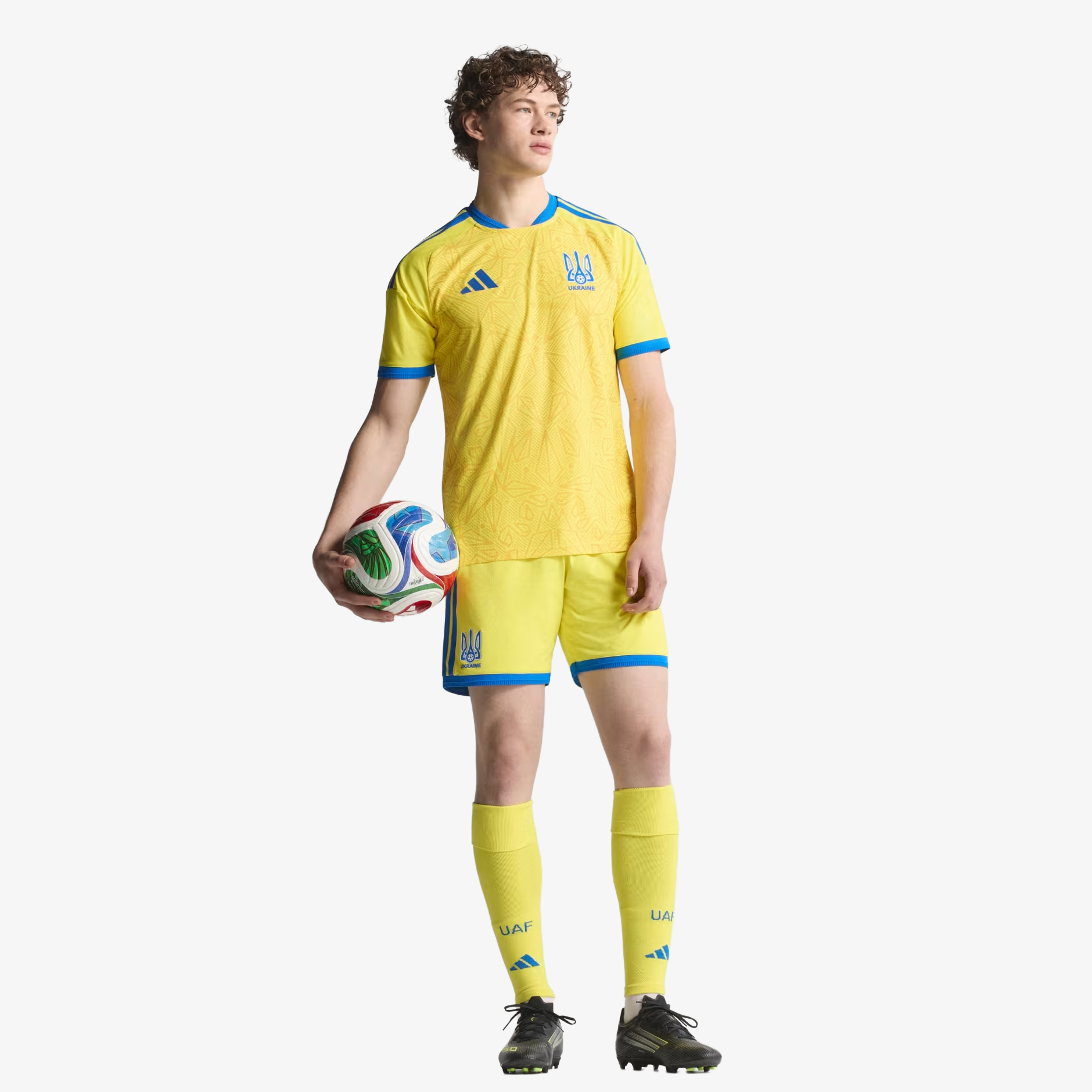 Maillot domicile authentique de l'Ukraine 2025/26 - Homme 