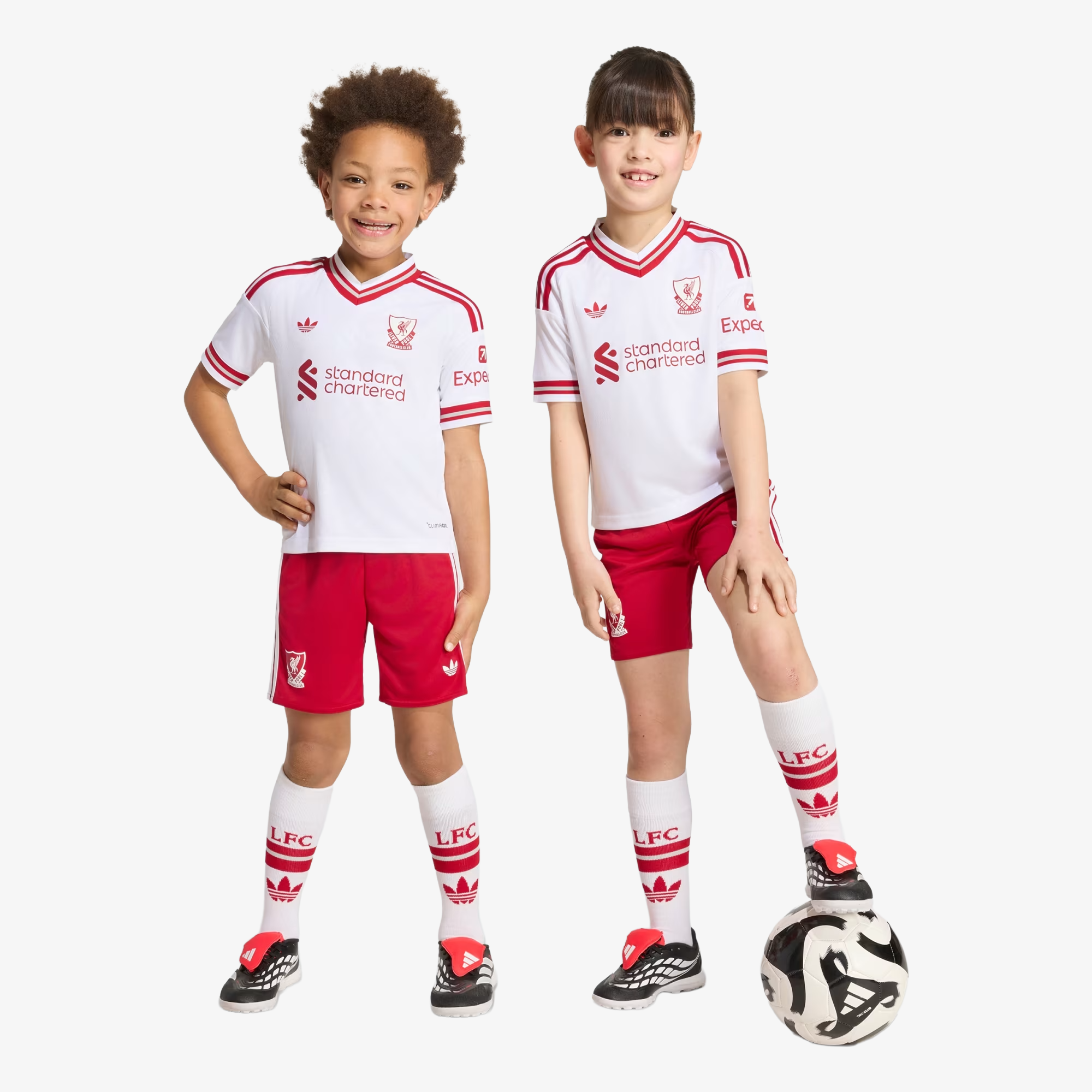 Conjunto Niños Liverpool FC Segunda Equipación 2026/27