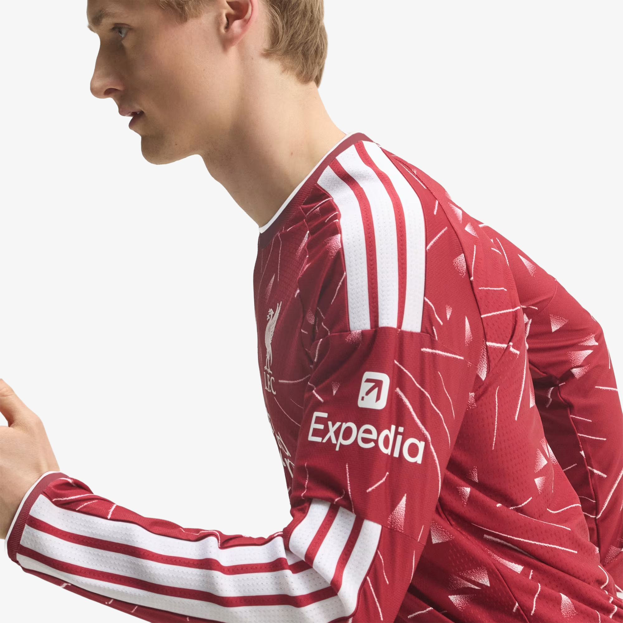 Camiseta Authentic Liverpool FC Primera Equipación 2026/27 - Manga Larga