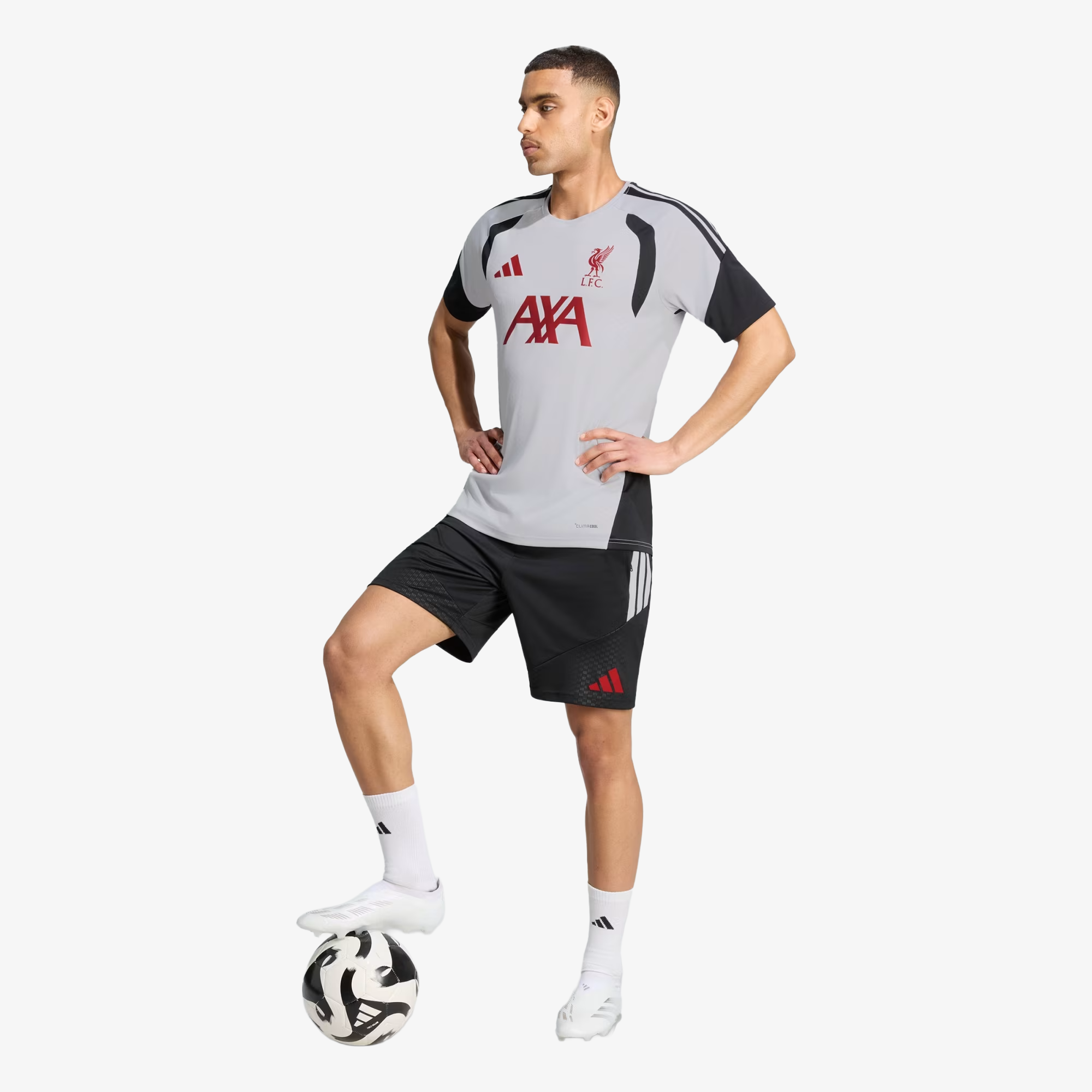 Liverpool FC Trainingsshirt 2026/27 Grau – Herren