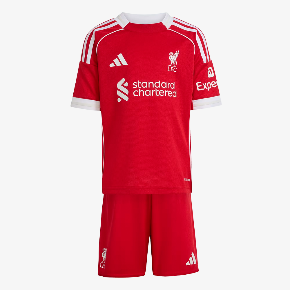 Conjunto Niños Liverpool FC Primera Equipación 2025/26