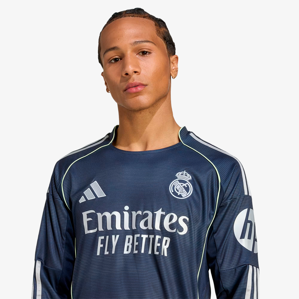 Camiseta Real Madrid Segunda Equipación 2025/26 - Manga Larga