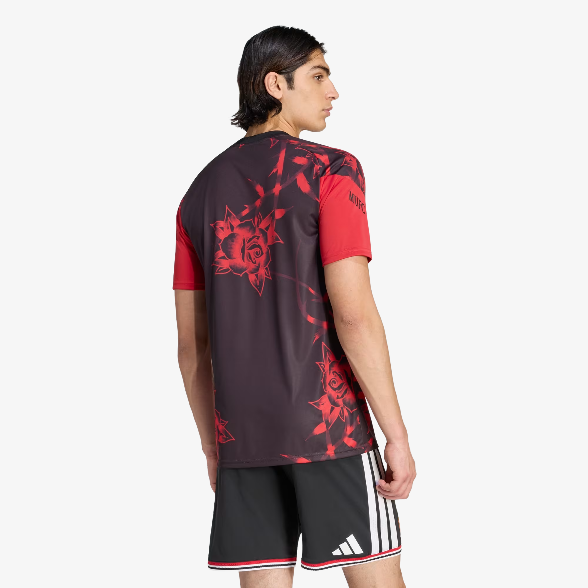 Camisa pré-jogo do Manchester United 2026/27 vermelha - masculina
