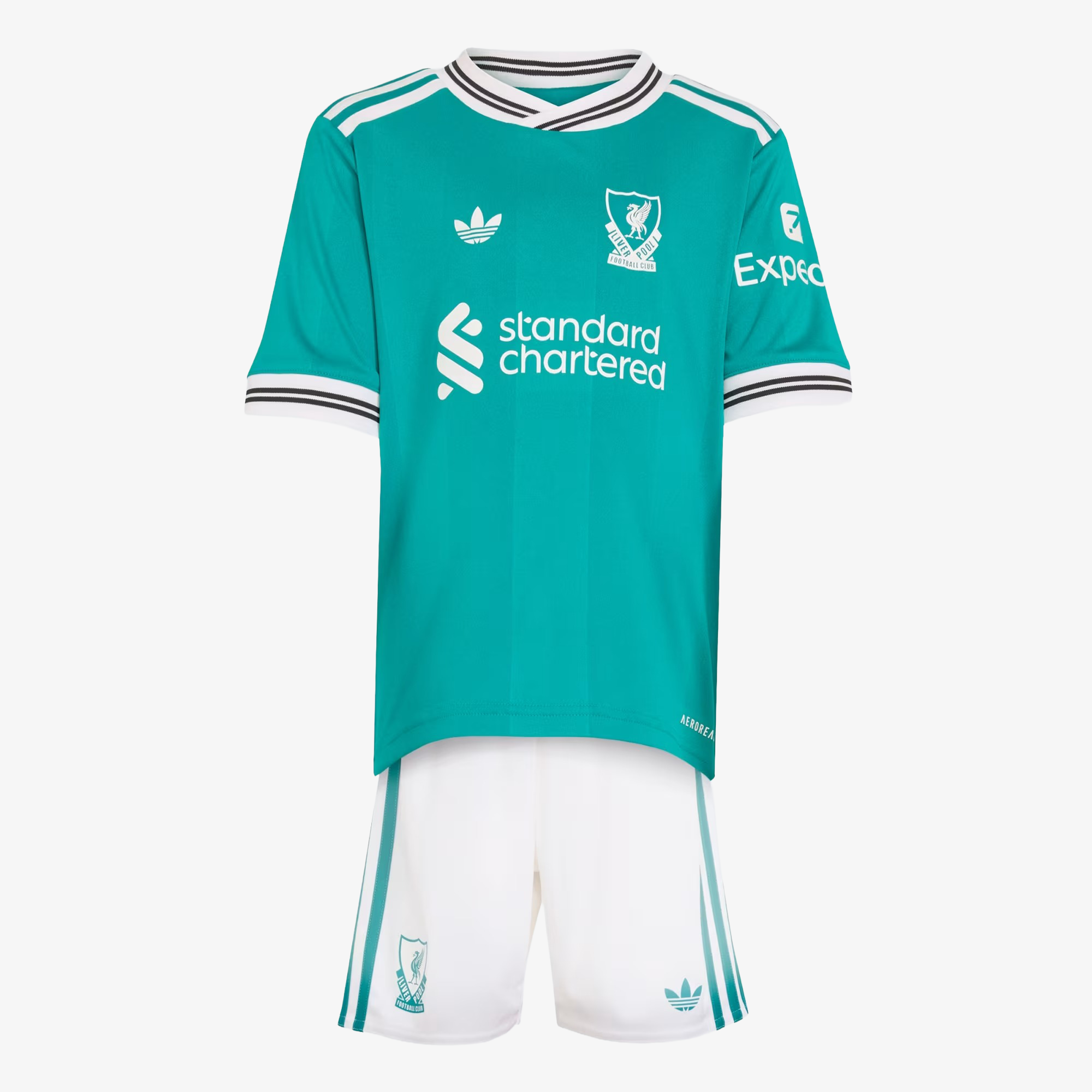 Conjunto Niños Liverpool FC Tercera Equipación 2025/26