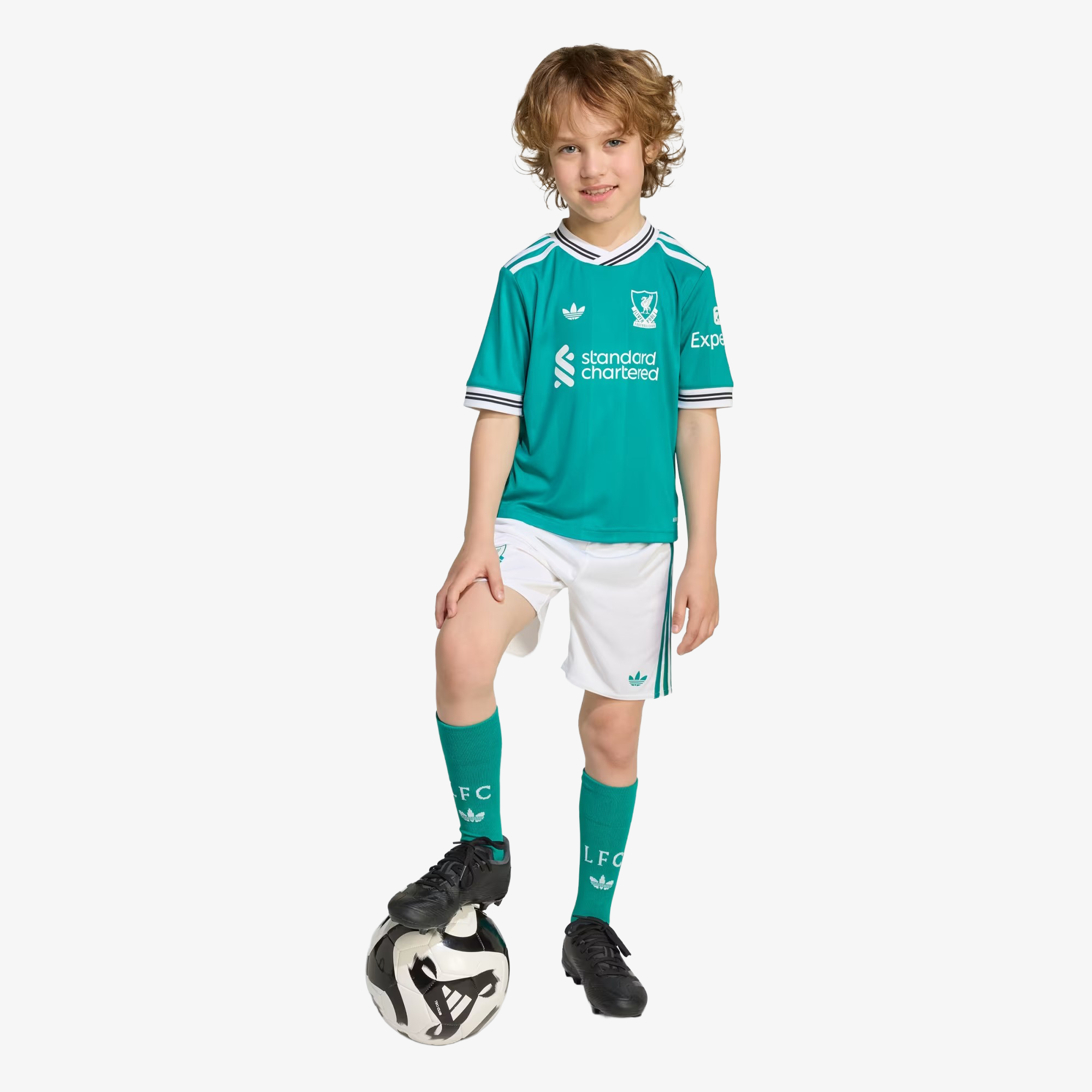 Conjunto Niños Liverpool FC Tercera Equipación 2025/26