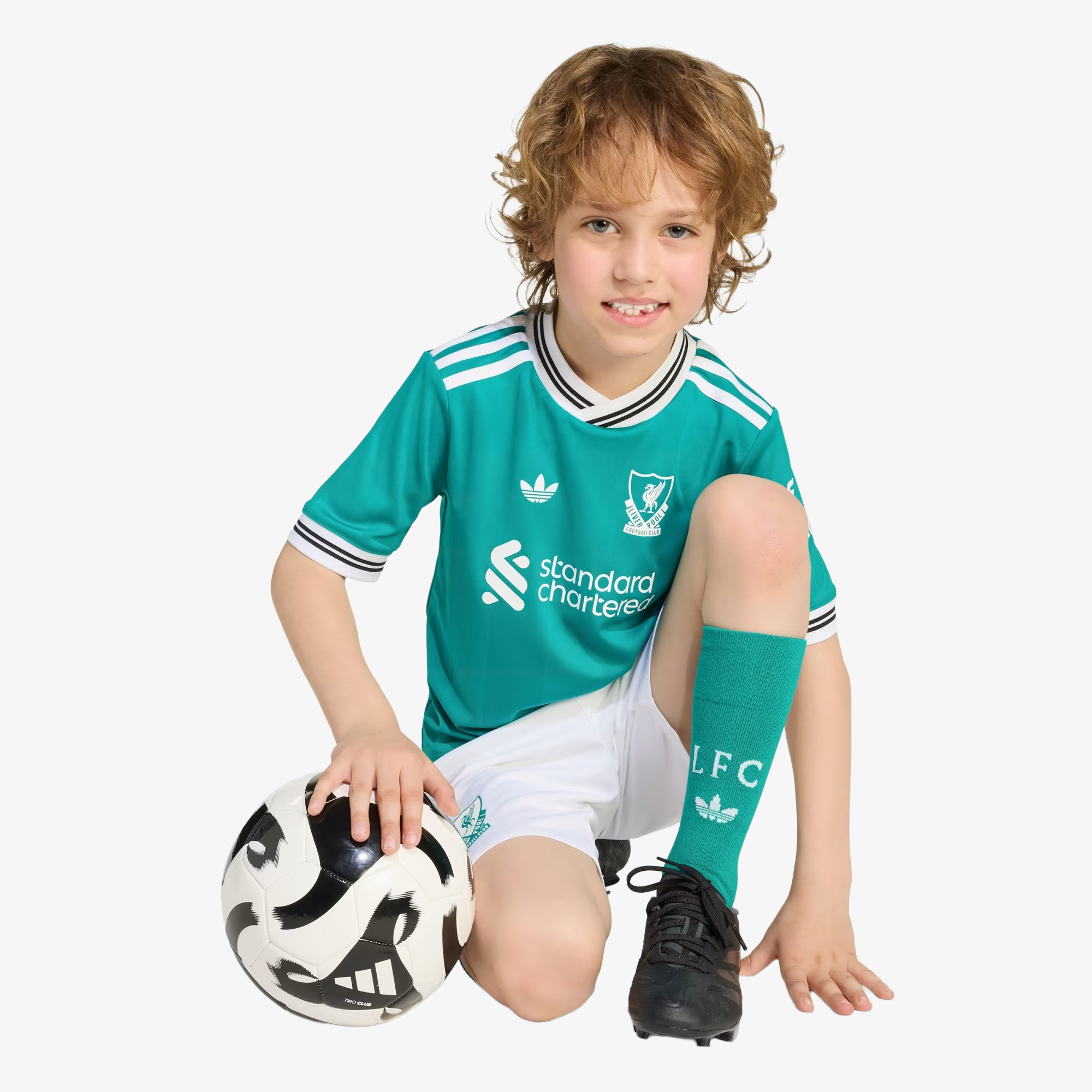Conjunto Niños Liverpool FC Tercera Equipación 2025/26