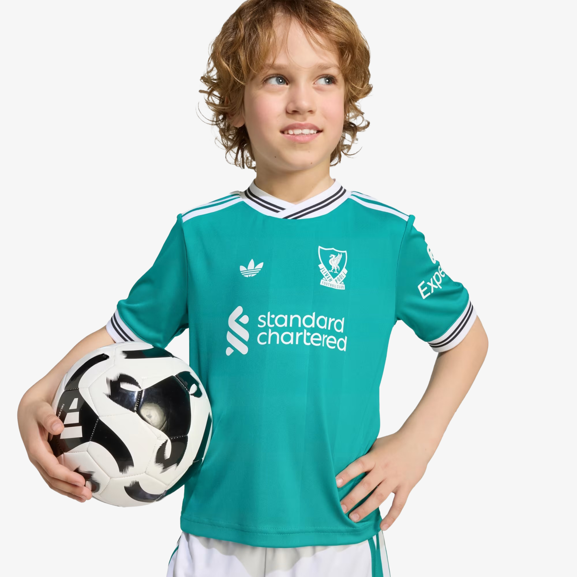 Conjunto Niños Liverpool FC Tercera Equipación 2025/26