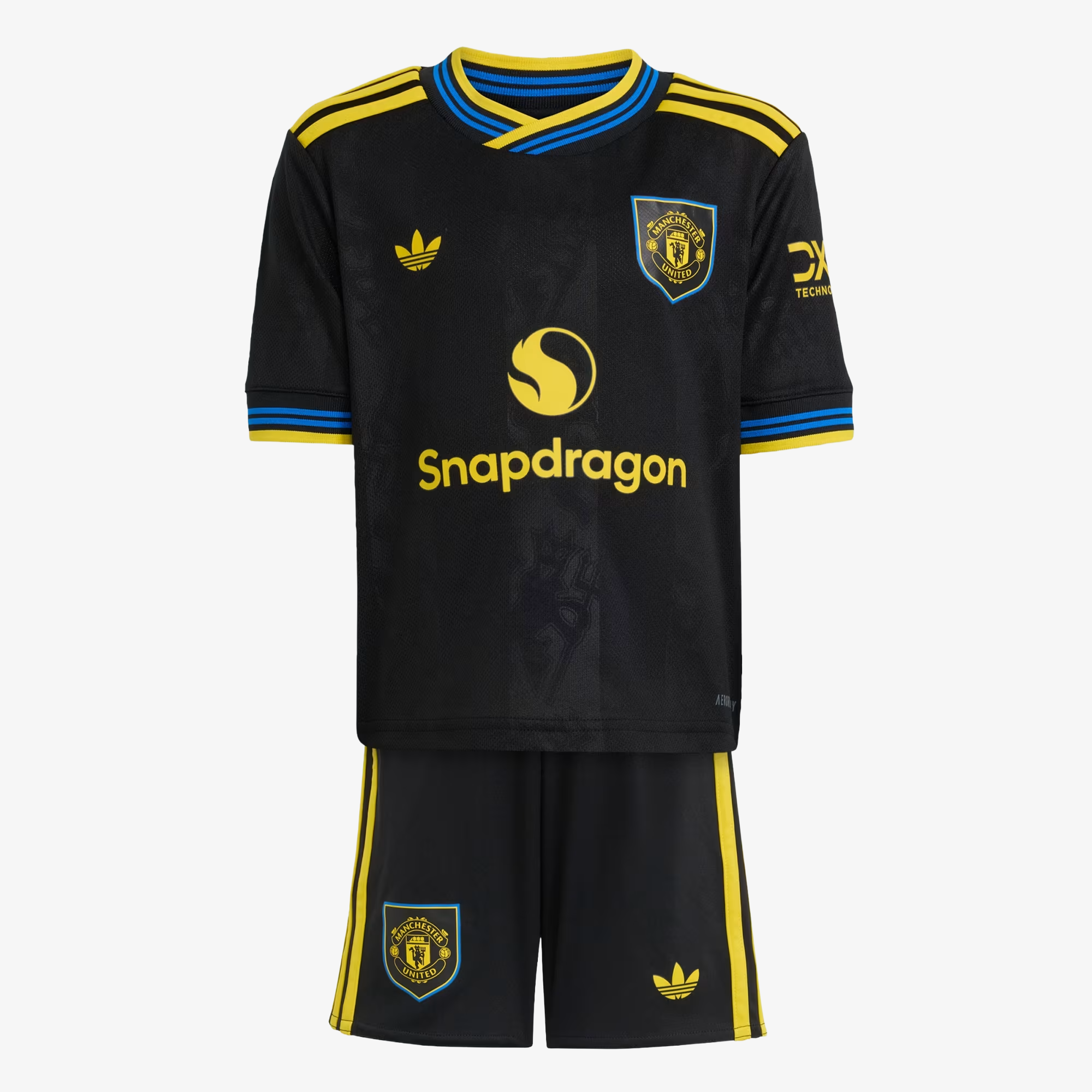 Conjunto Niños Manchester United Tercera Equipación 2025/26