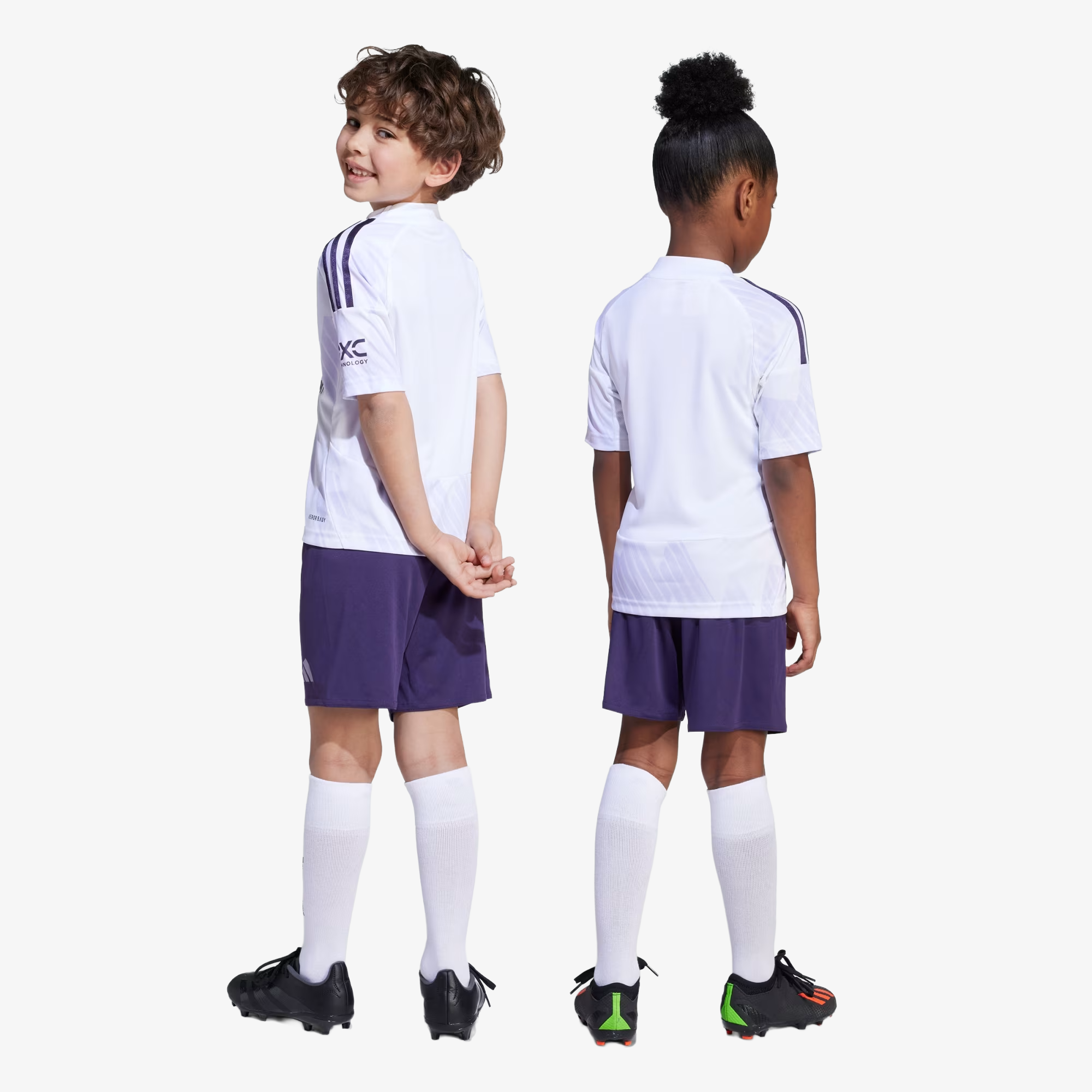 Conjunto Niños Manchester United Segunda Equipación 2025/26