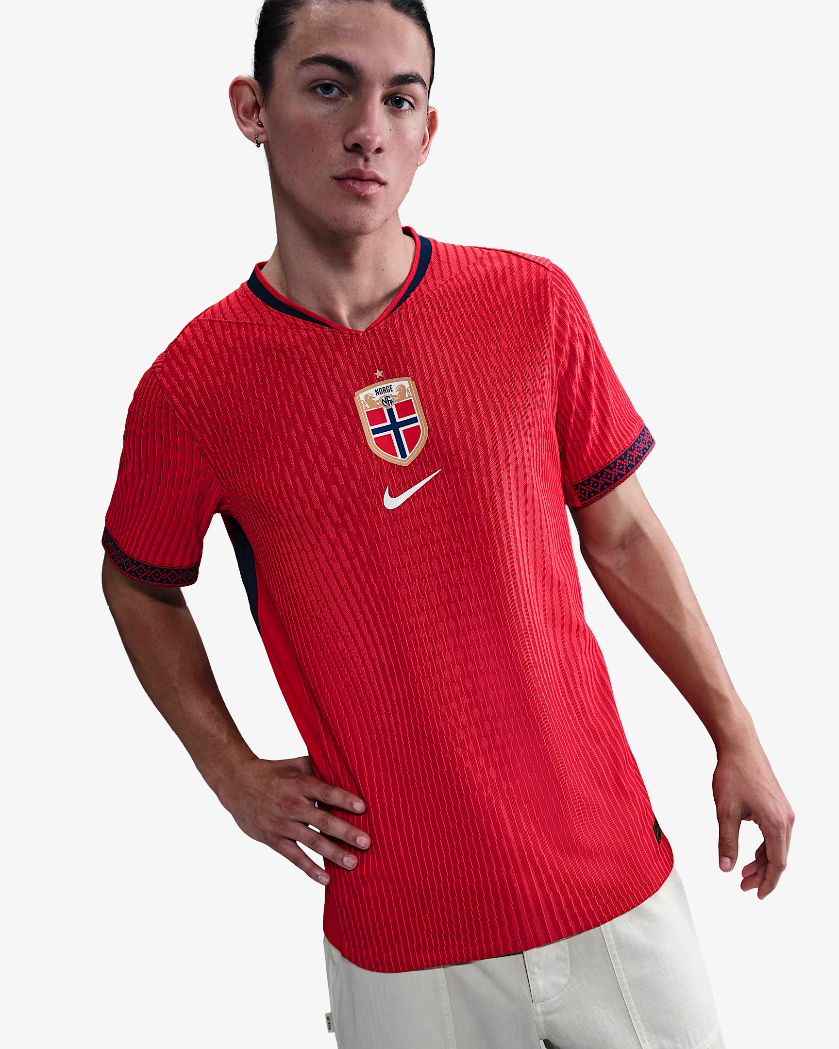 Camiseta Authentic Noruega Primera Equipación 2025/26 - Hombre