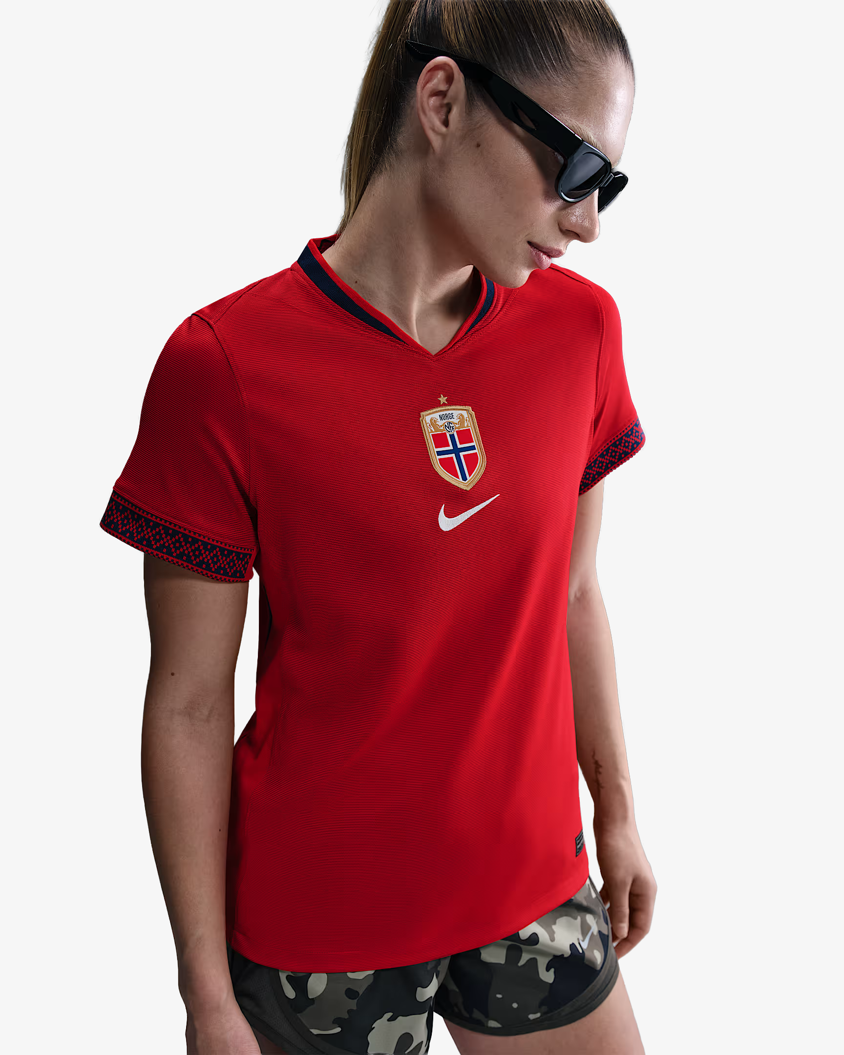 Camiseta Noruega Primera Equipación 2025/26 - Mujer