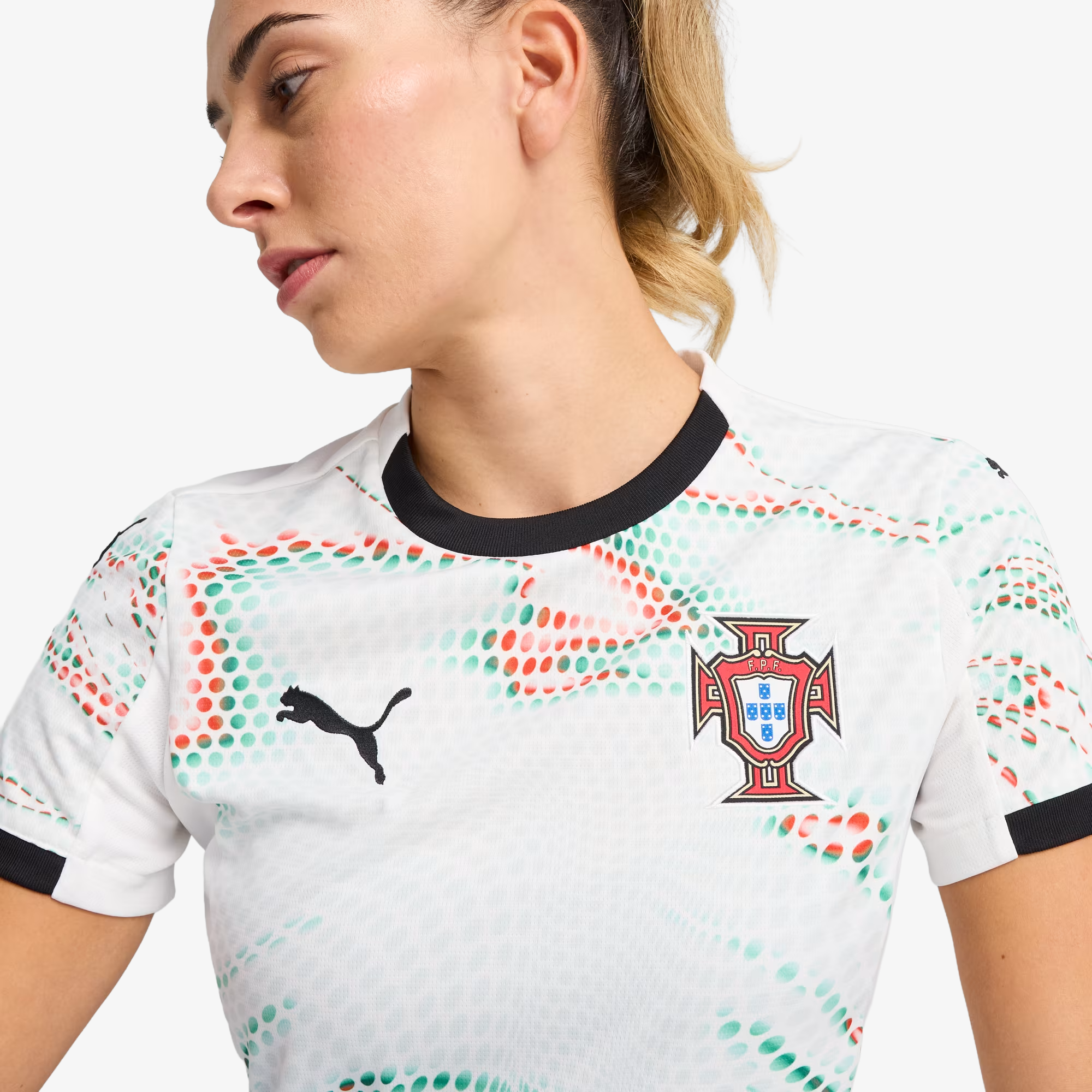 Camiseta Portugal Segunda Equipación 2025 - Mujer