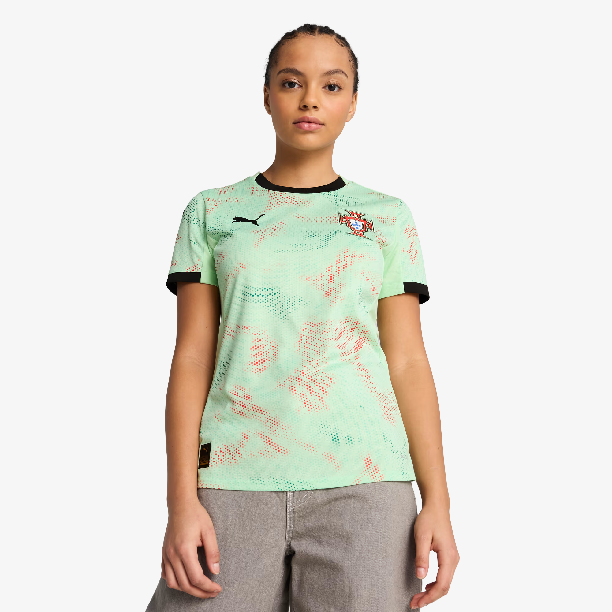 Camiseta Portugal Segunda Equipación Selección Femenina 2025 - Mujer