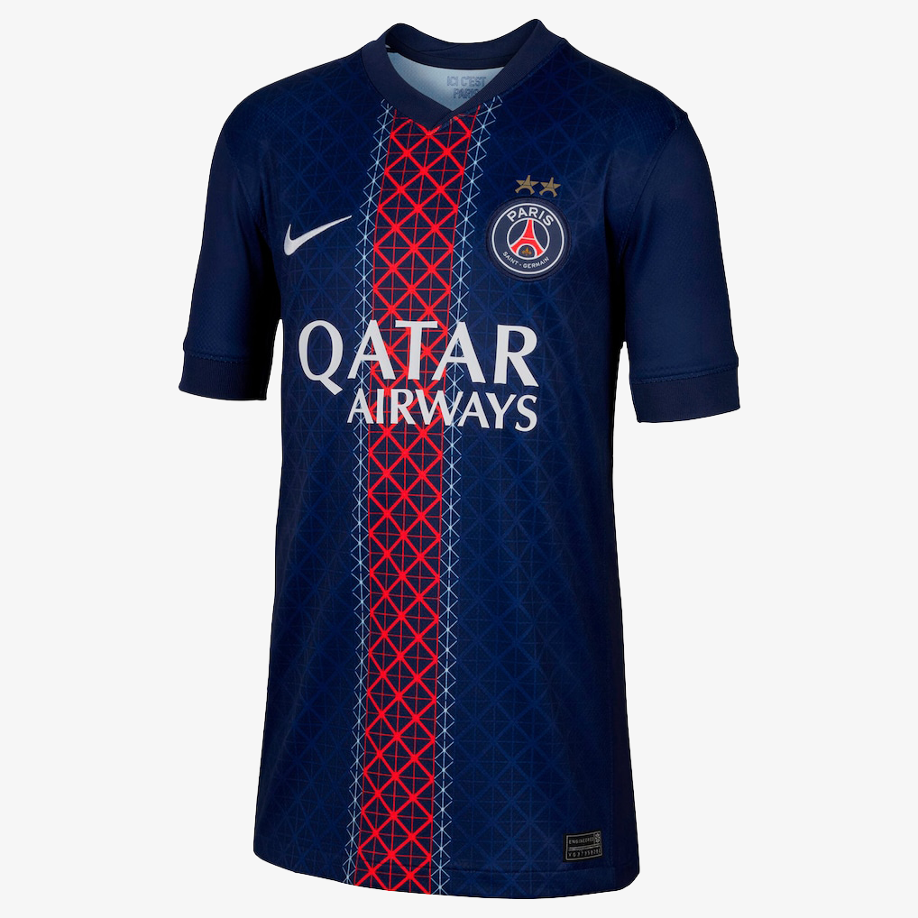 Conjunto Niños Paris Saint-Germain Primera Equipación Campeón de Europa 2026 - Back 2 Back