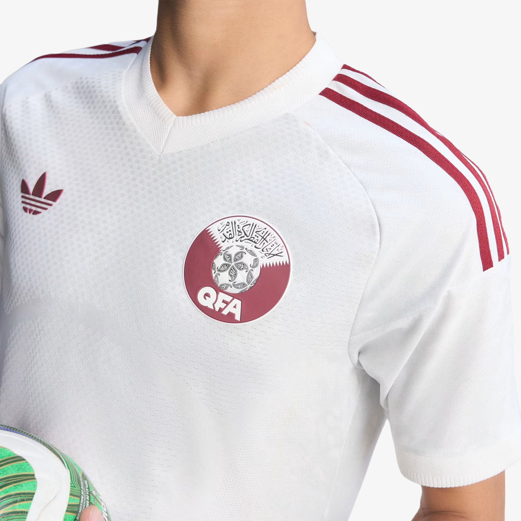 Camiseta Authentic Qatar Segunda Equipación 2026 - Hombre