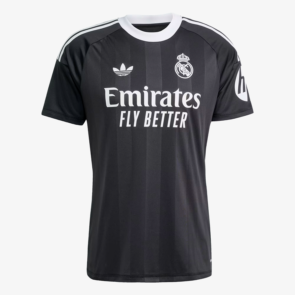 Camiseta Portero Real Madrid Negra 2025/26 - Hombre
